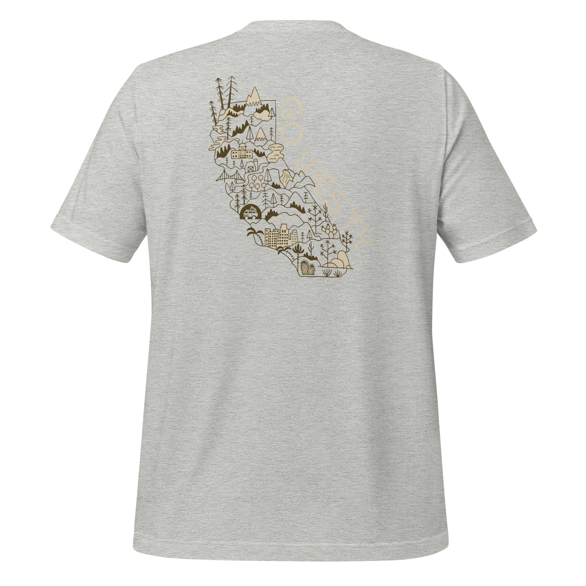 Golden State Westy T-Shirt - OVERLANDERS Outfitter