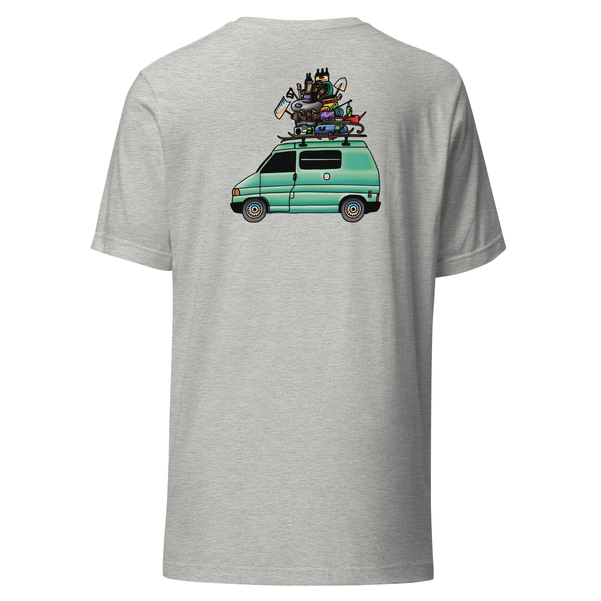 RAD Eurovan Back-Print T-Shirt - OVERLANDERS Outfitter