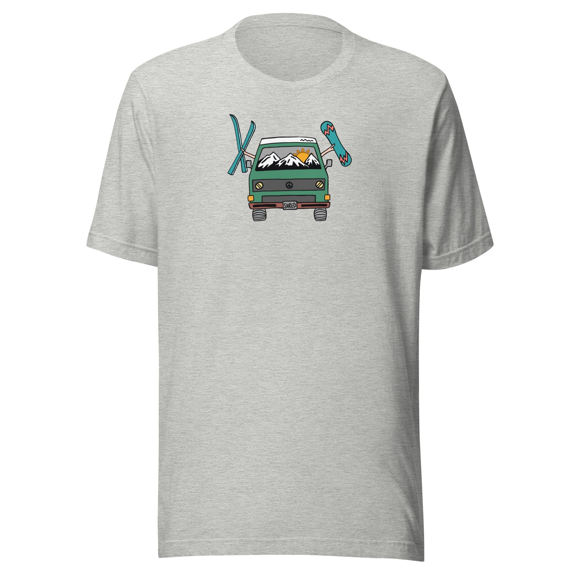 Shred Van T-Shirt - OVERLANDERS Outfitter