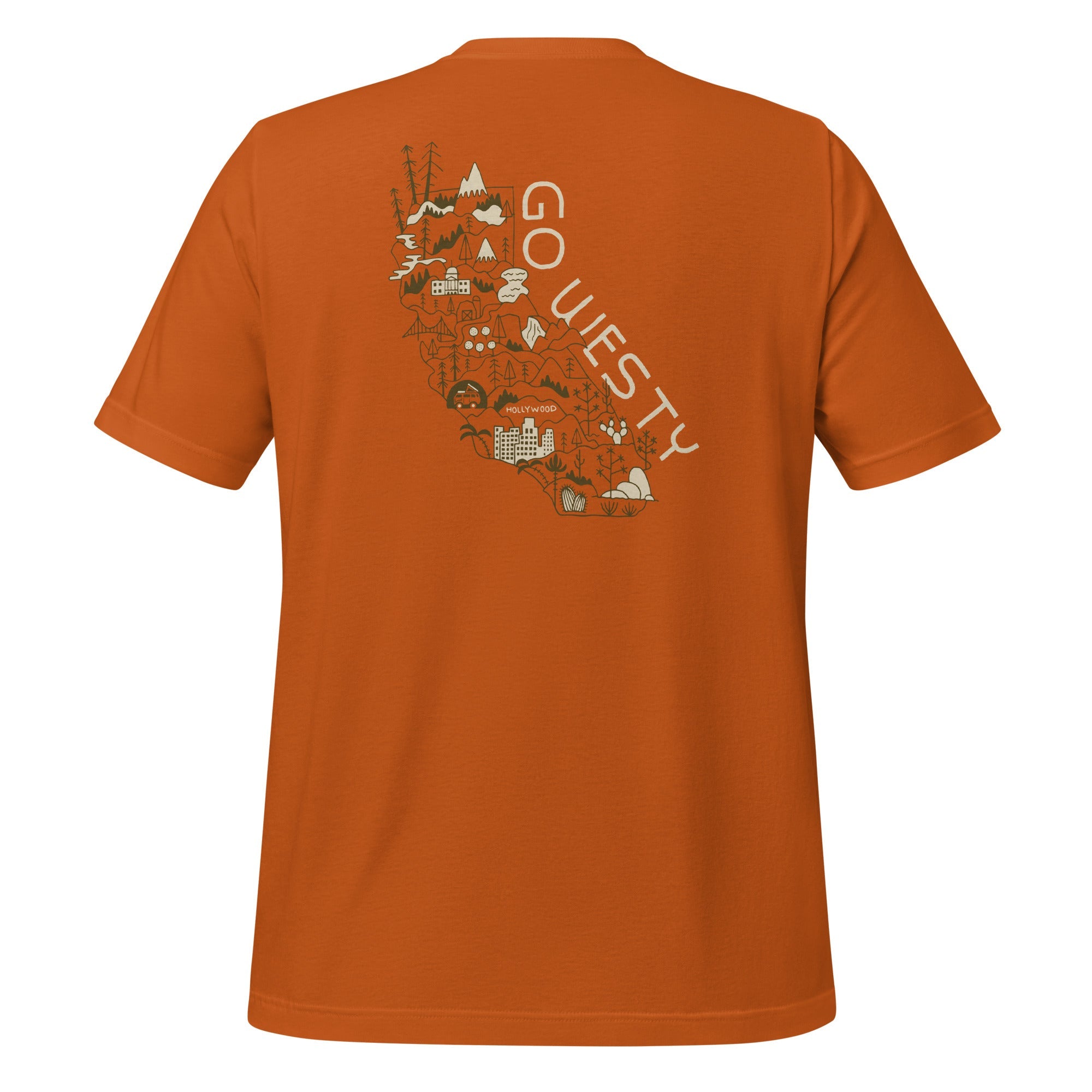 Golden State Westy T-Shirt - OVERLANDERS Outfitter