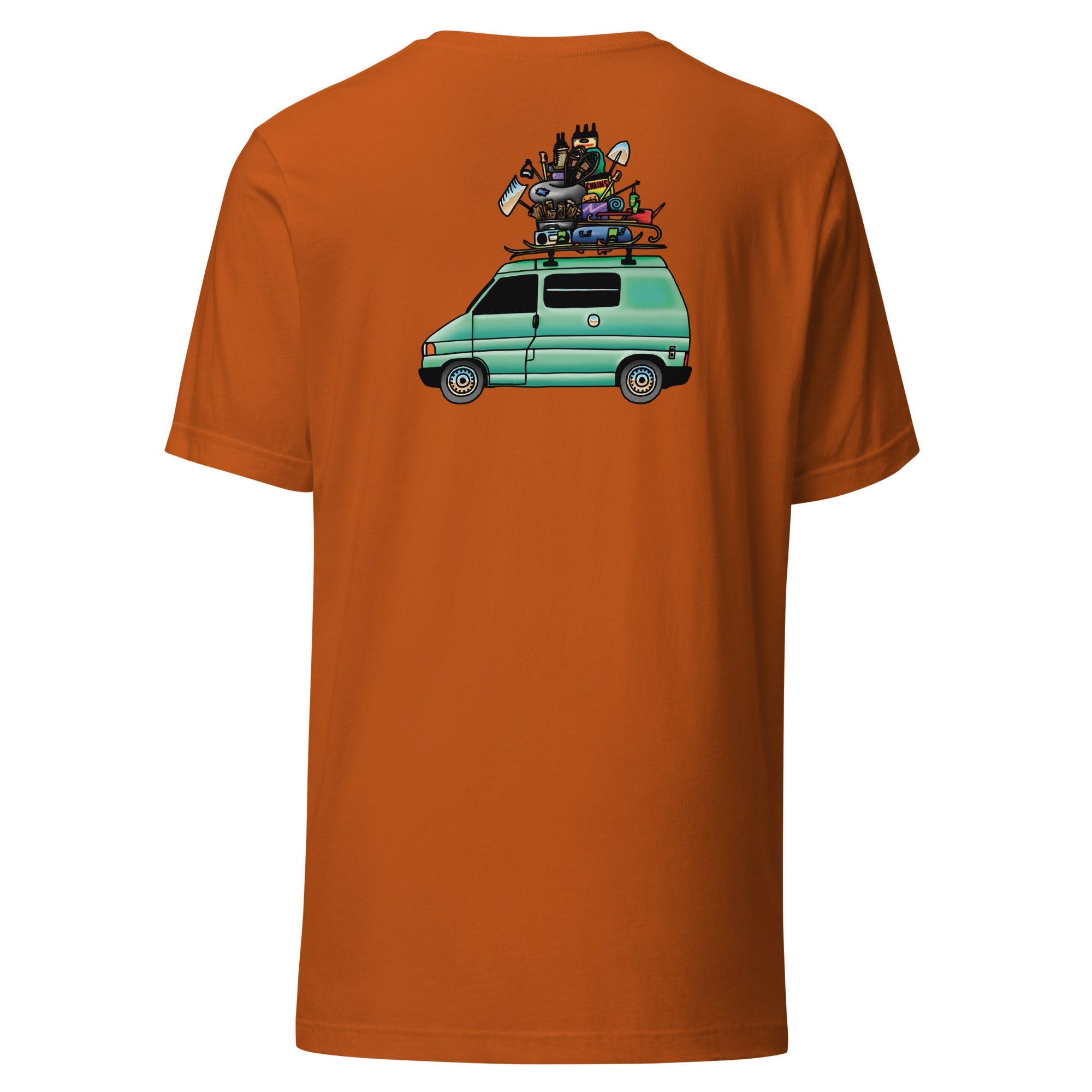 RAD Eurovan Back-Print T-Shirt - OVERLANDERS Outfitter