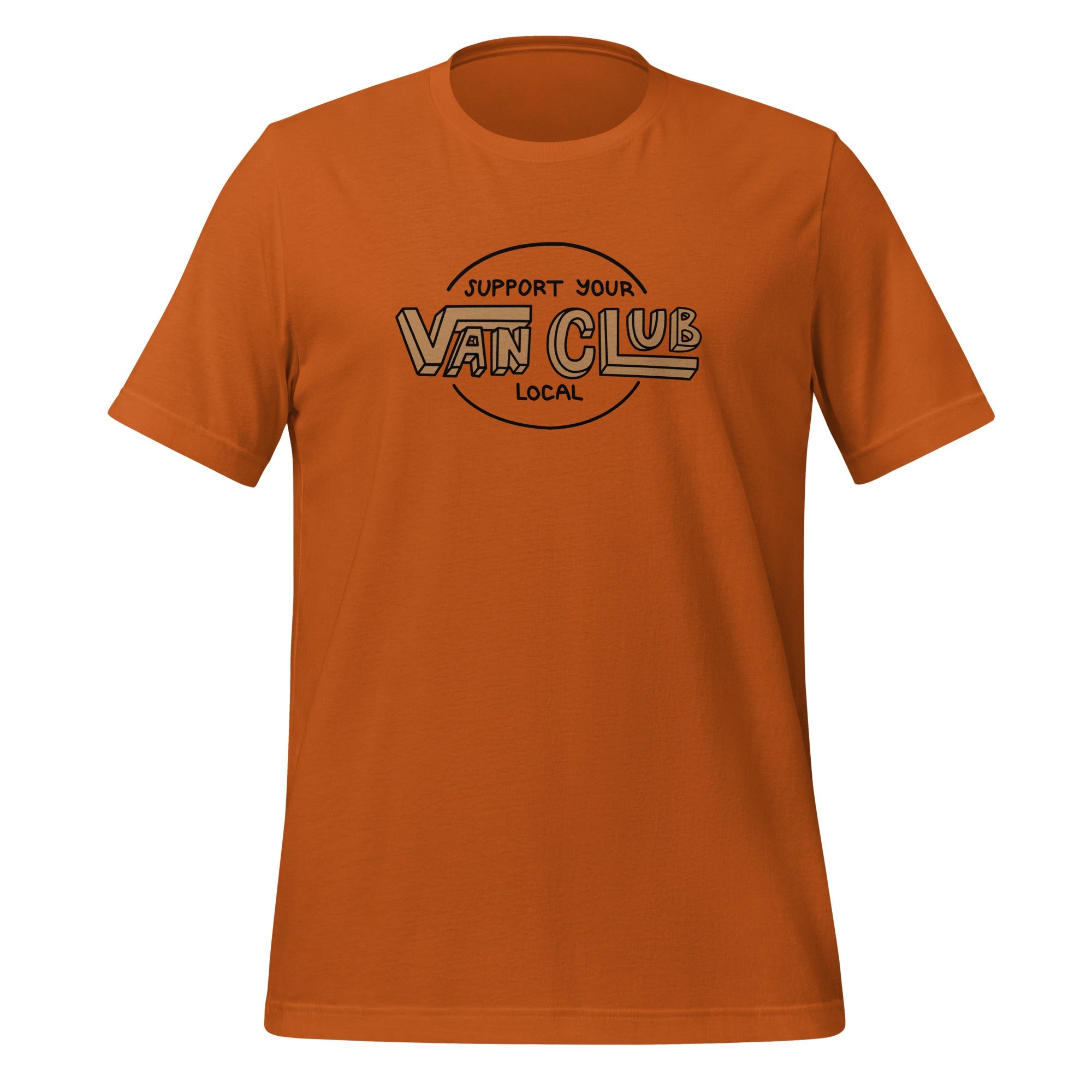 Support Your Local Van Club T-Shirt - OVERLANDERS Outfitter
