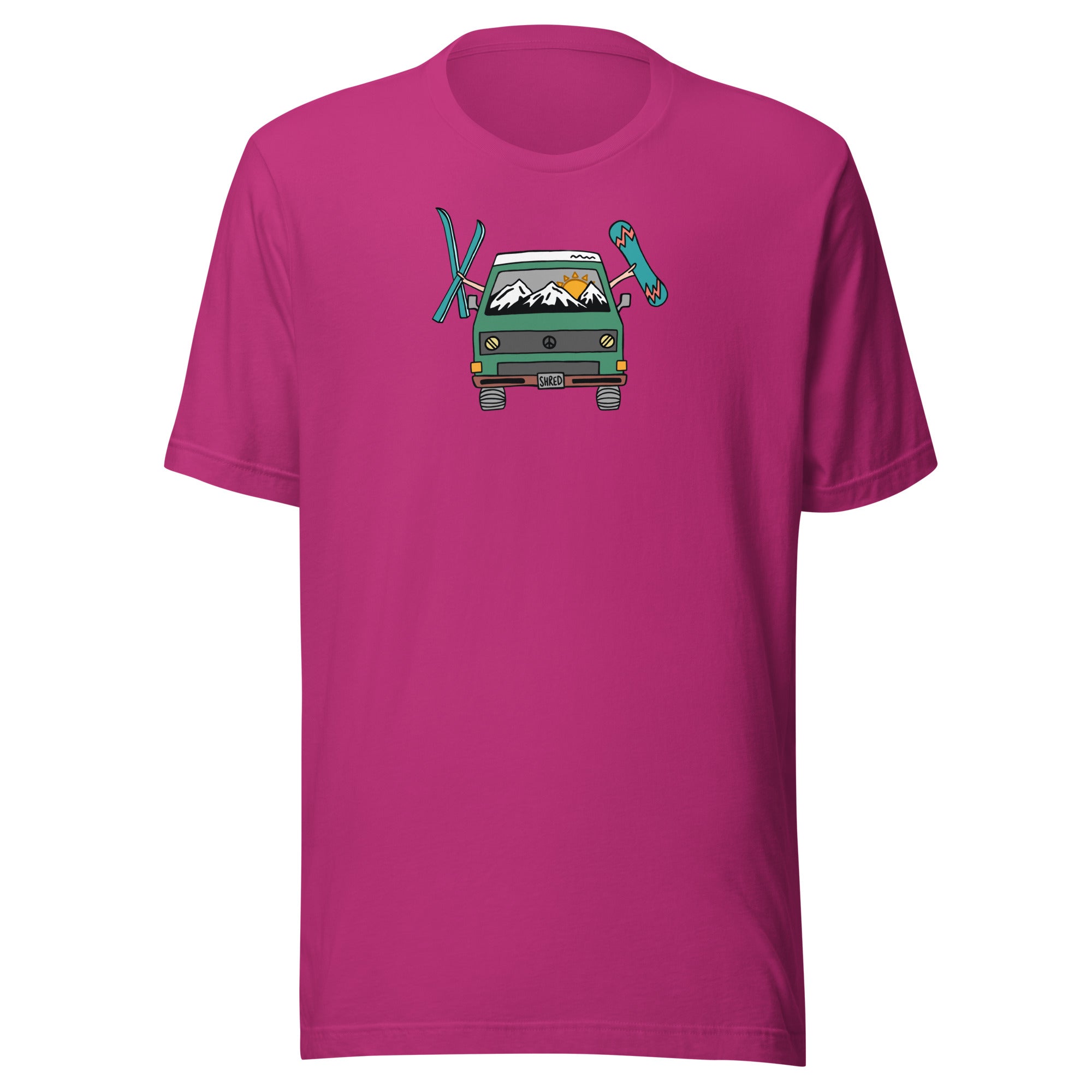 Shred Van T-Shirt - OVERLANDERS Outfitter