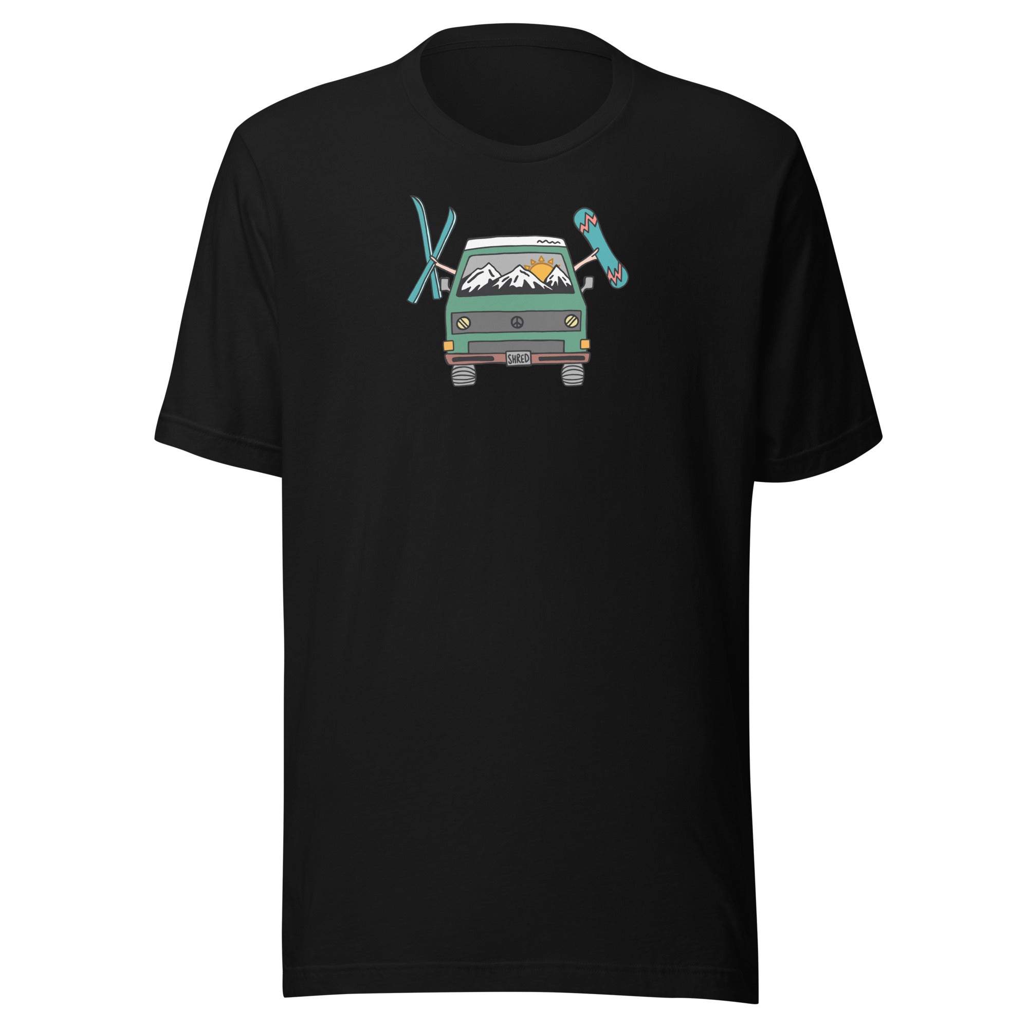 Shred Van T-Shirt - OVERLANDERS Outfitter