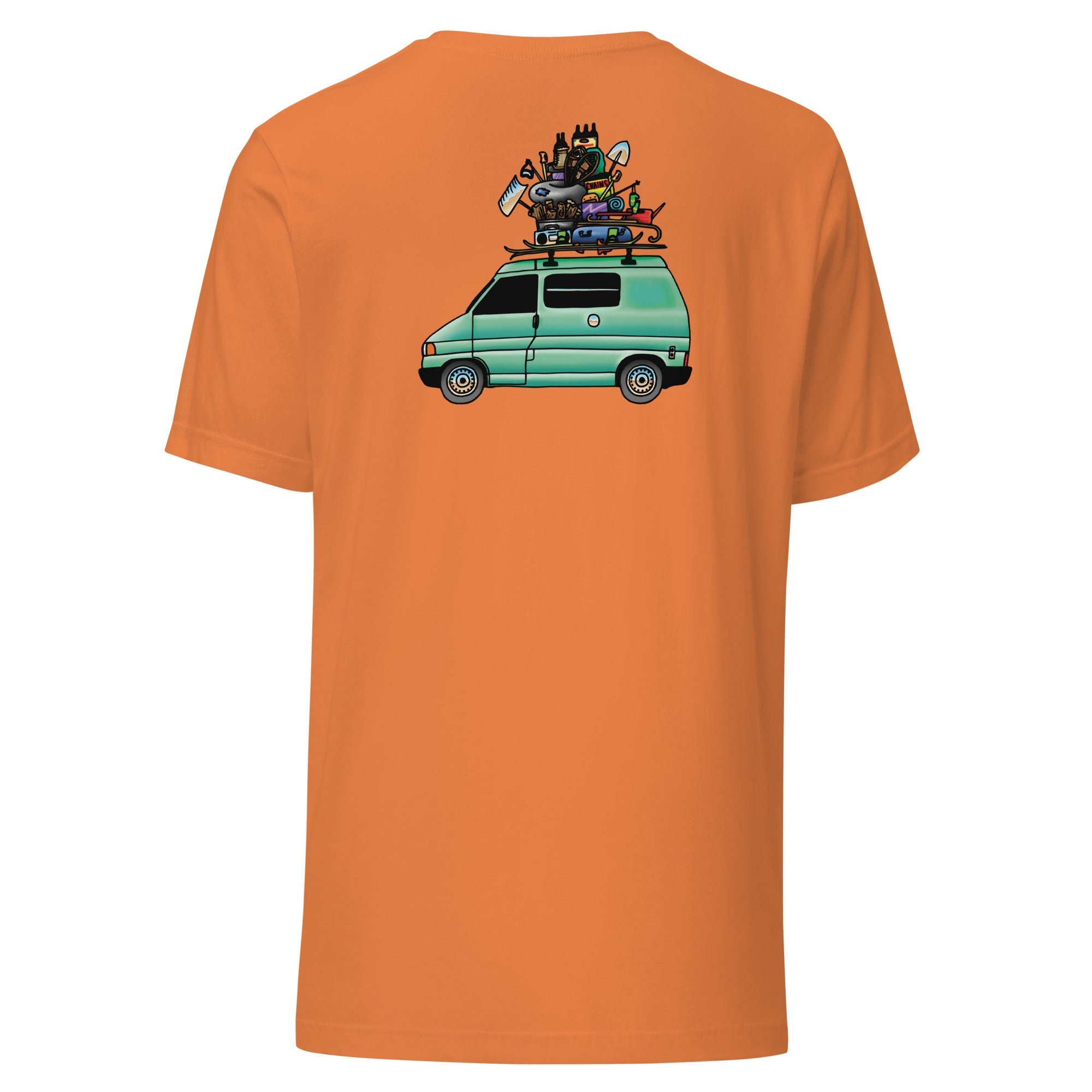 RAD Eurovan Back-Print T-Shirt - OVERLANDERS Outfitter
