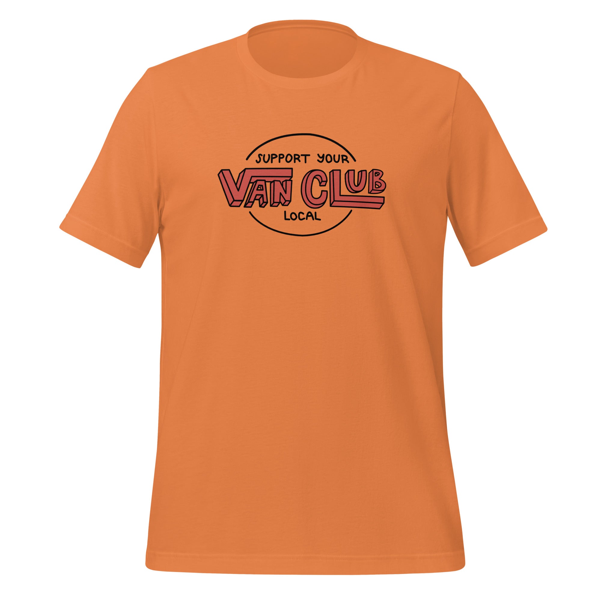 Support Your Local Van Club T-Shirt - OVERLANDERS Outfitter