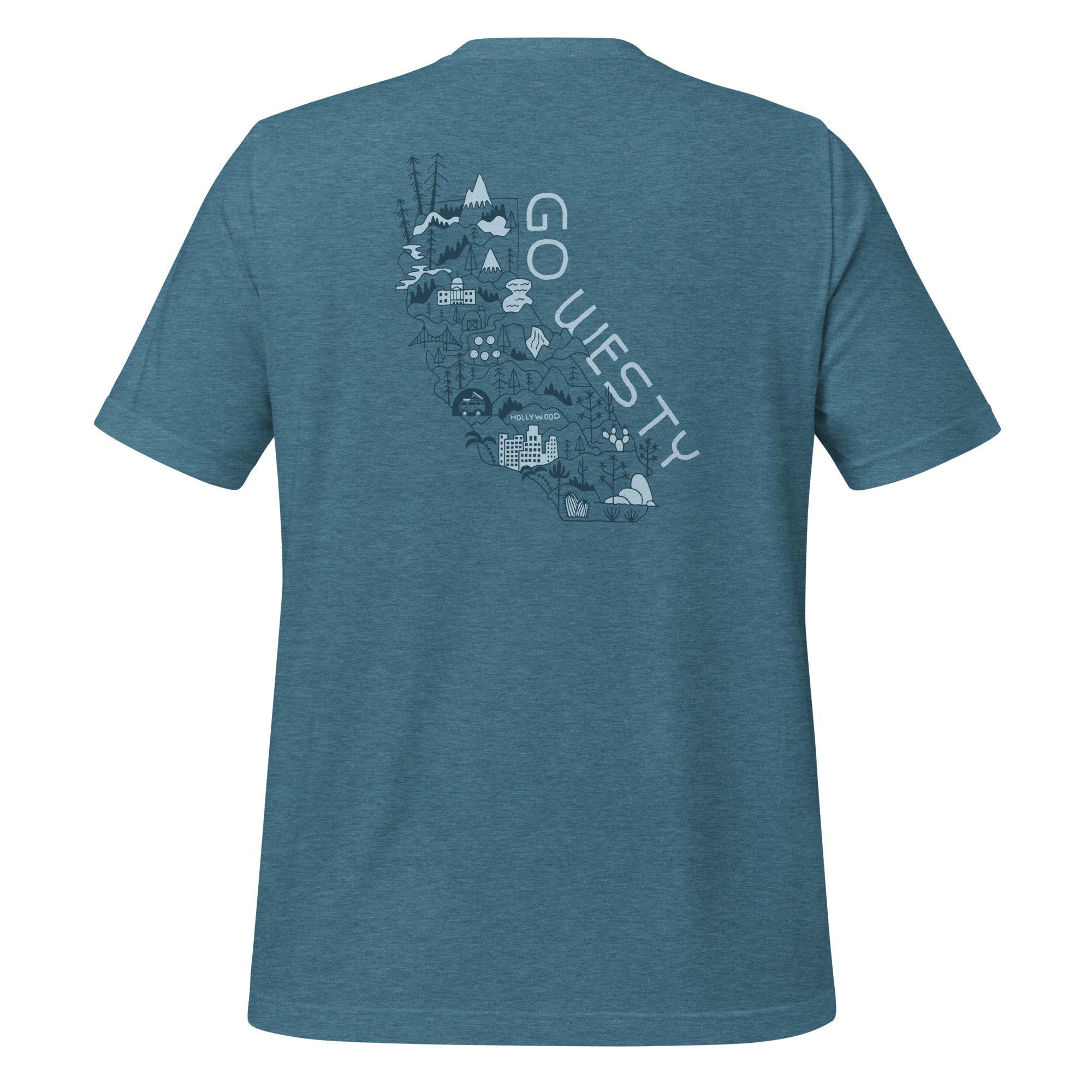 Golden State Westy T-Shirt - OVERLANDERS Outfitter