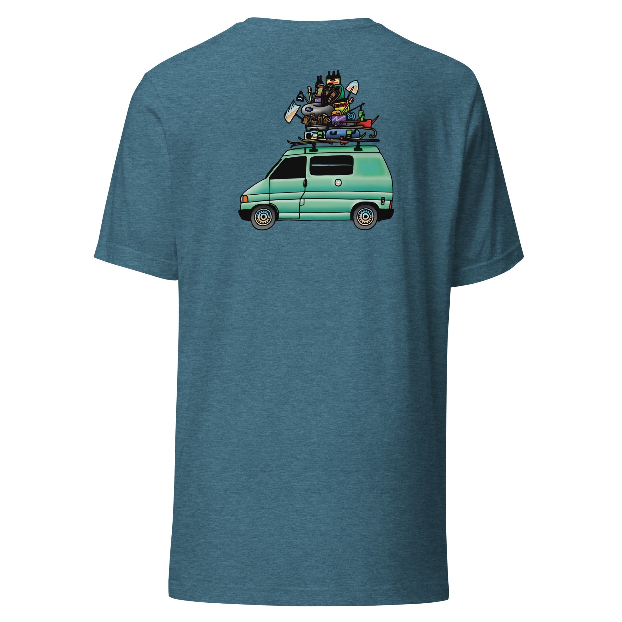 RAD Eurovan Back-Print T-Shirt - OVERLANDERS Outfitter