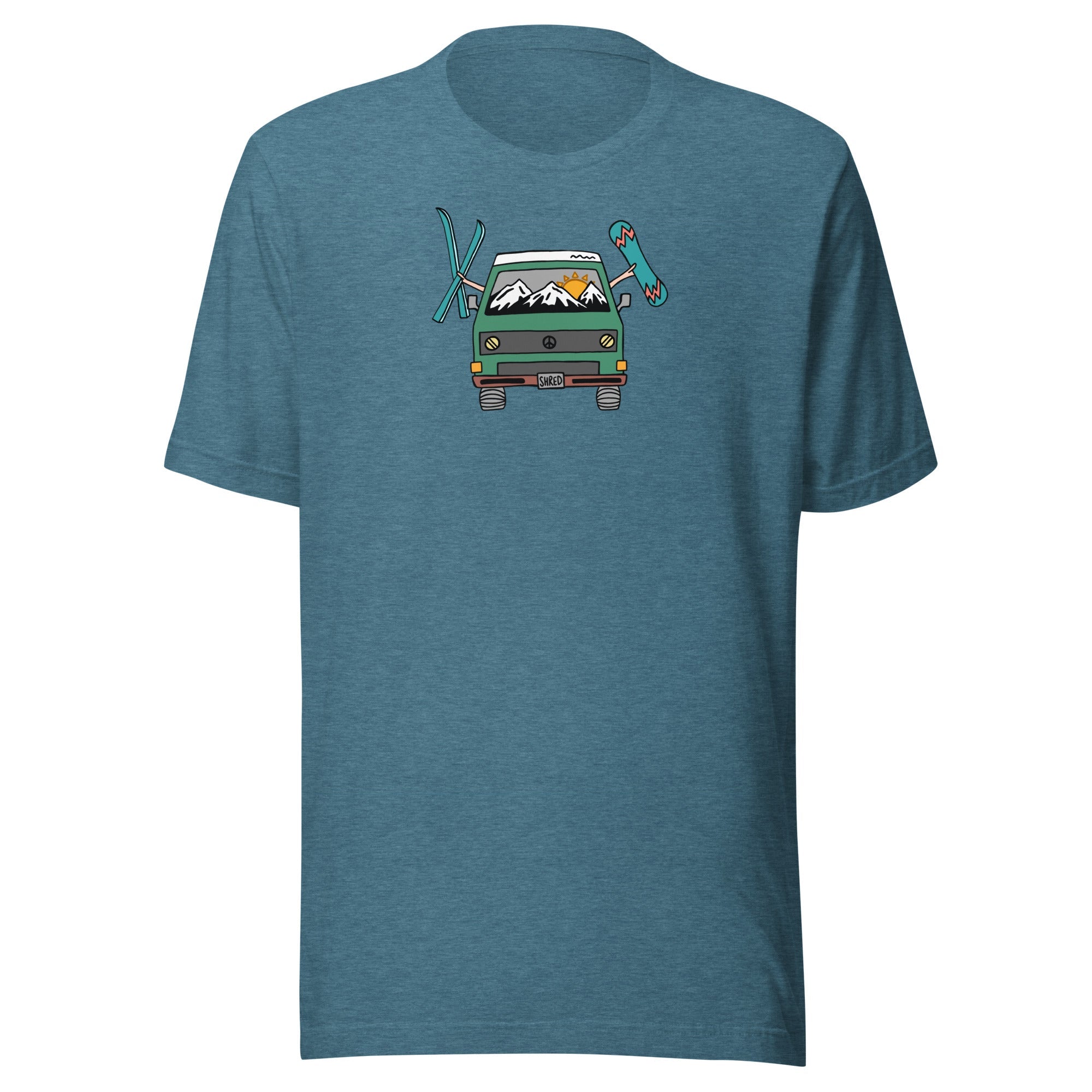 Shred Van T-Shirt - OVERLANDERS Outfitter