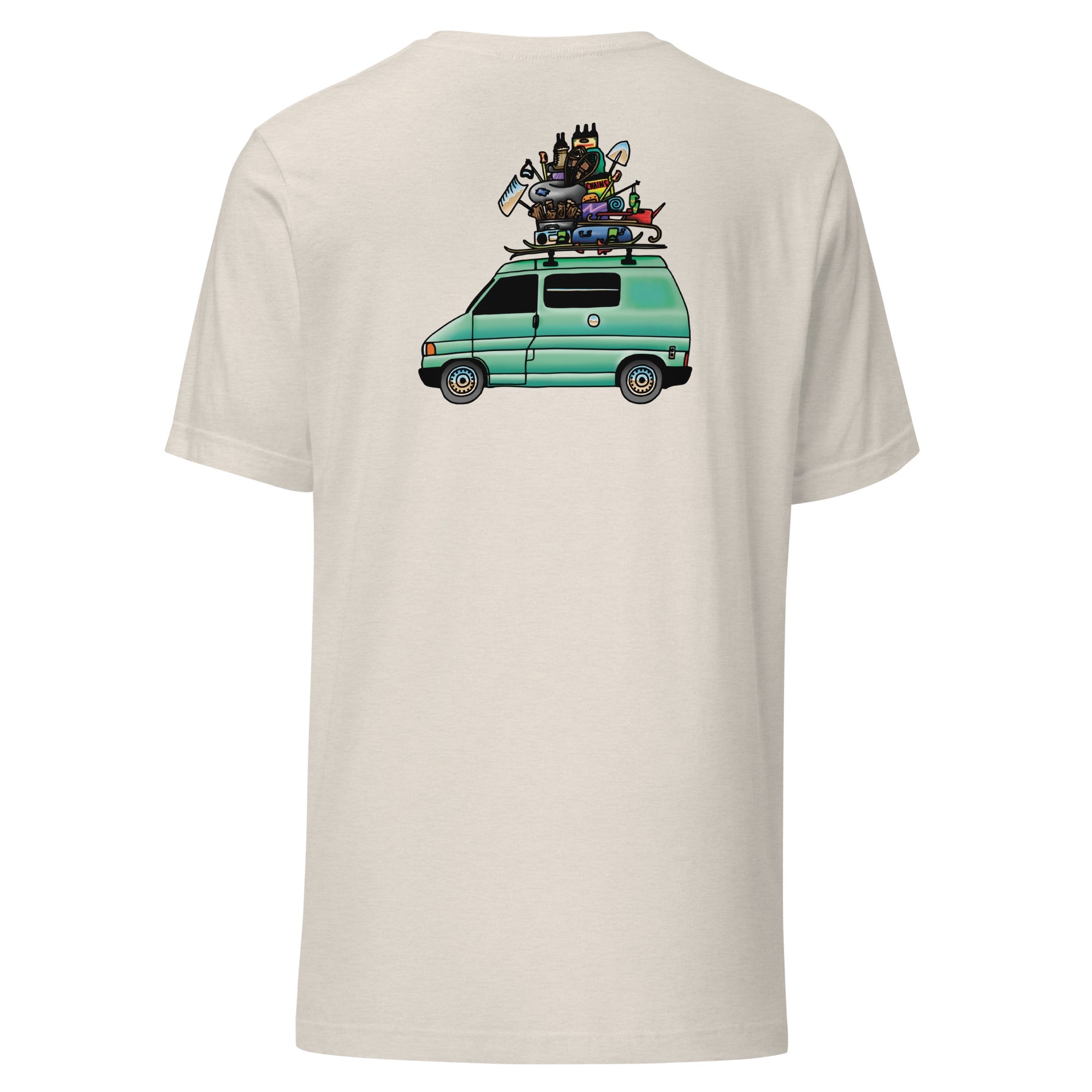 RAD Eurovan Back-Print T-Shirt - OVERLANDERS Outfitter