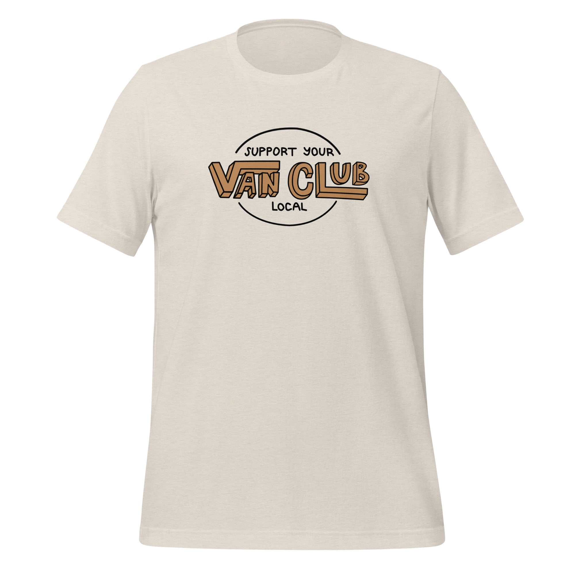 Support Your Local Van Club T-Shirt - OVERLANDERS Outfitter
