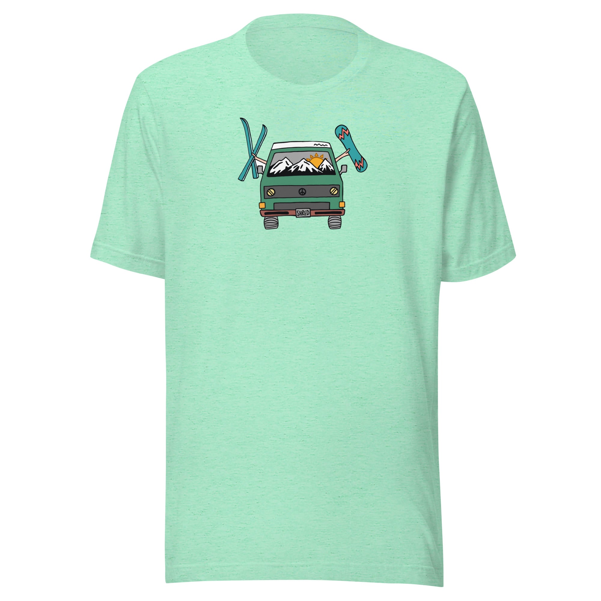 Shred Van T-Shirt - OVERLANDERS Outfitter