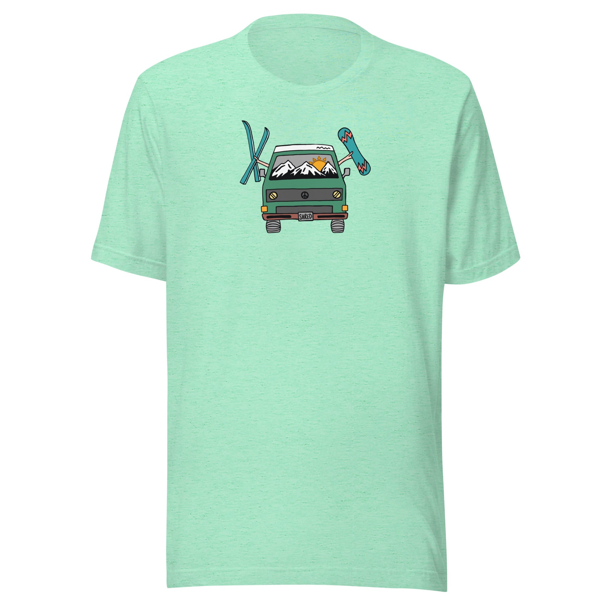 Shred Van T-Shirt - OVERLANDERS Outfitter