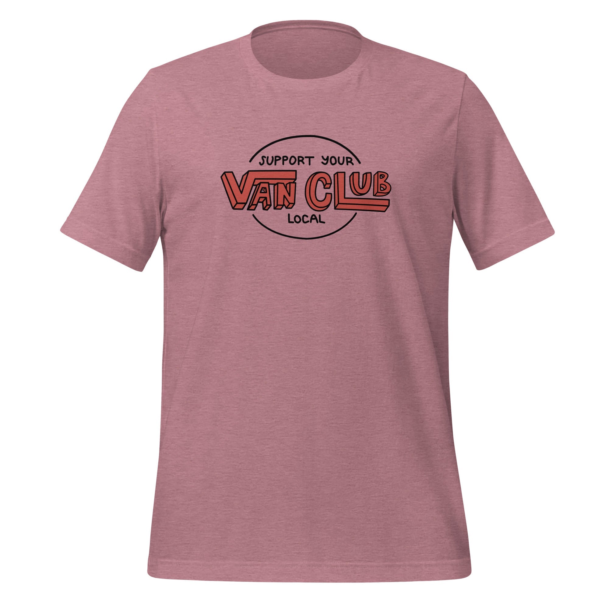 Support Your Local Van Club T-Shirt - OVERLANDERS Outfitter