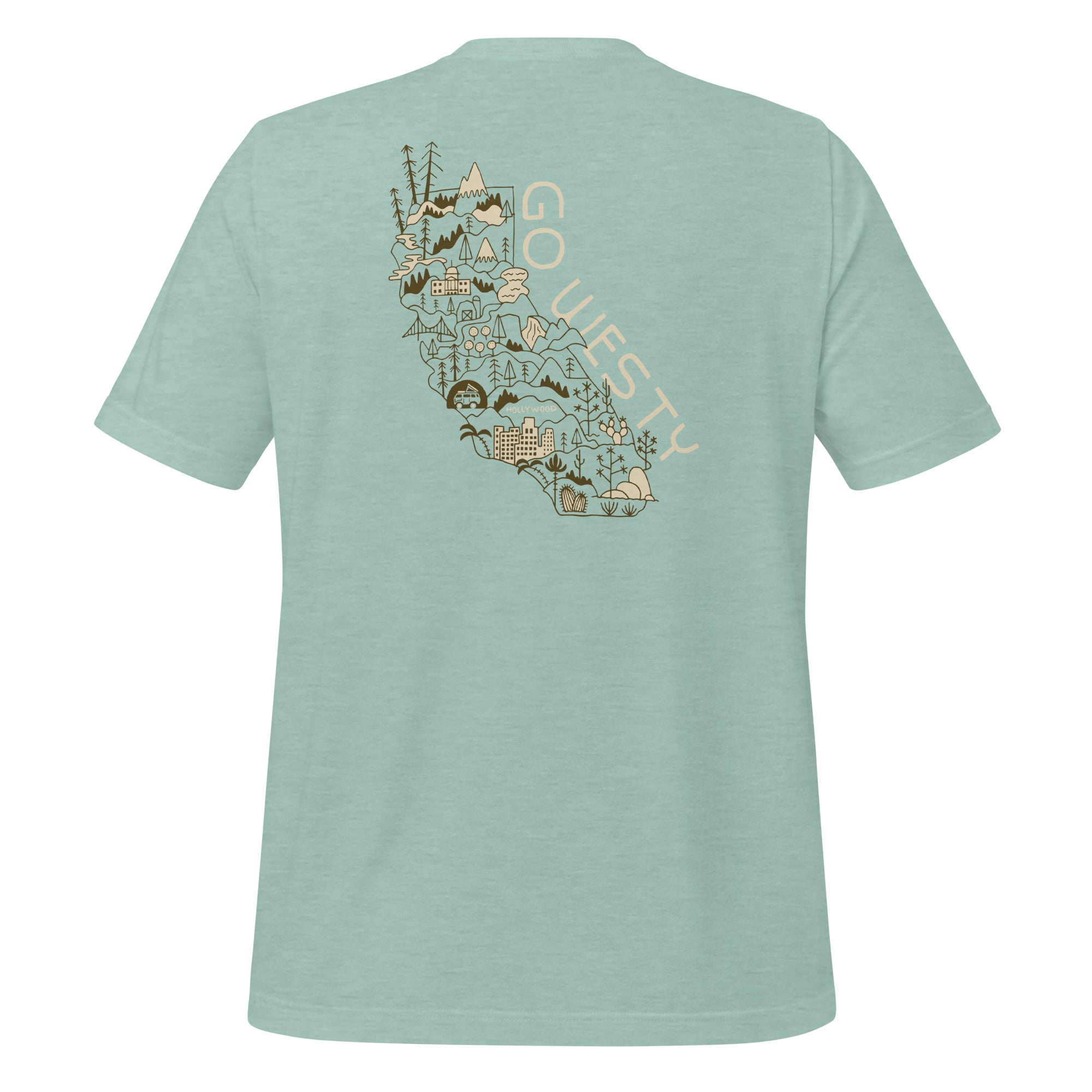 Golden State Westy T-Shirt - OVERLANDERS Outfitter
