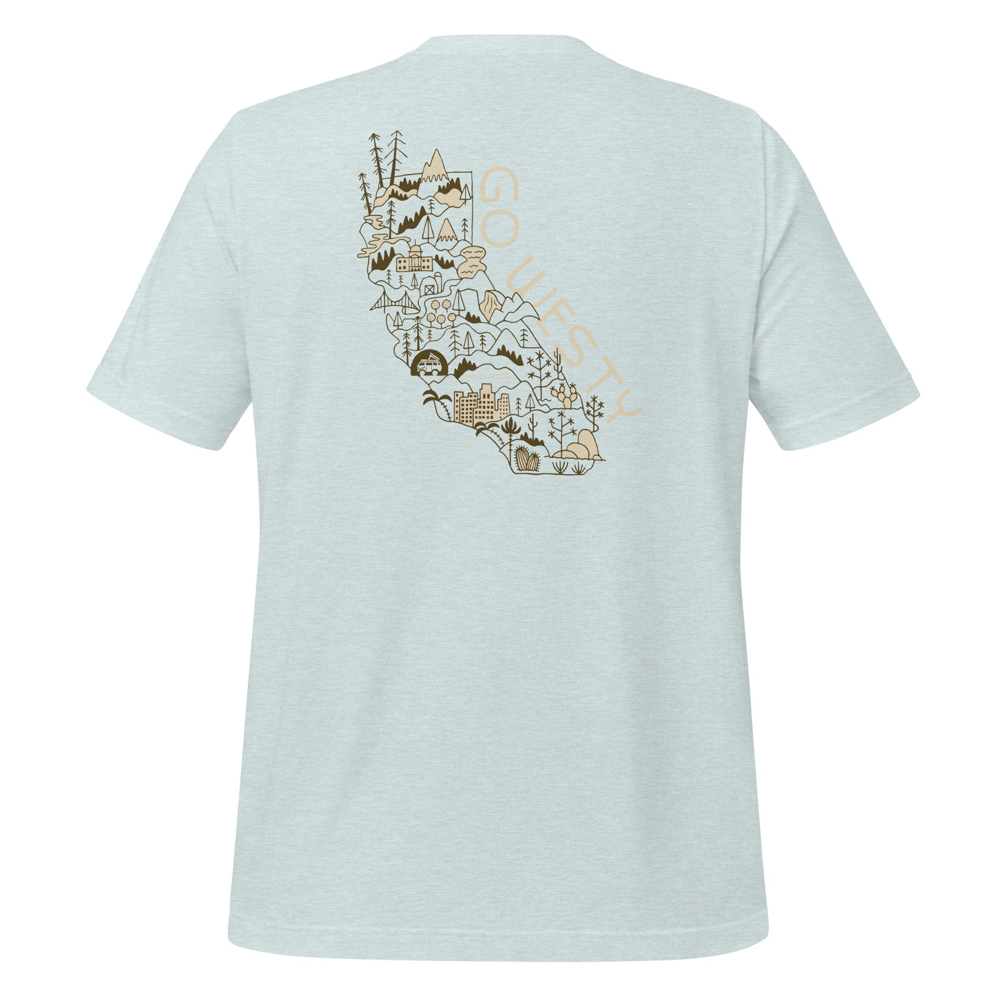 Golden State Westy T-Shirt - OVERLANDERS Outfitter