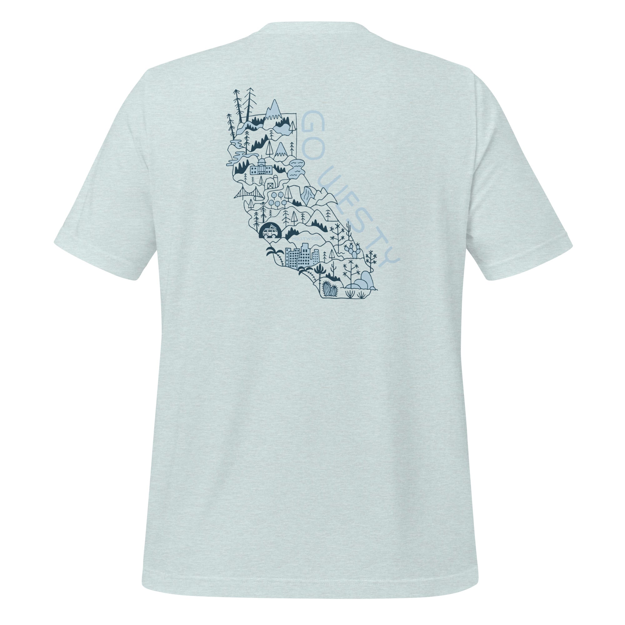 Golden State Westy T-Shirt - OVERLANDERS Outfitter