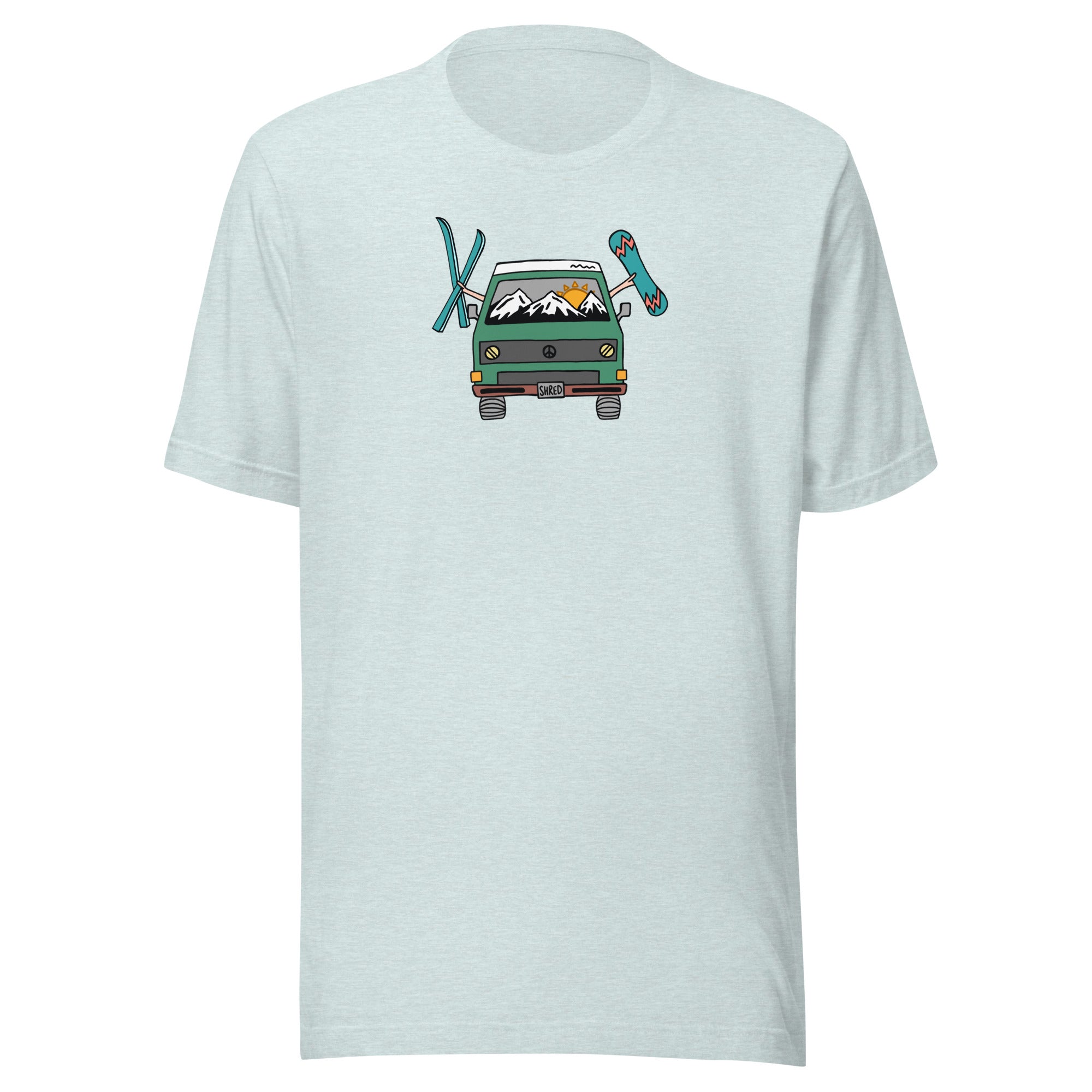 Shred Van T-Shirt - OVERLANDERS Outfitter