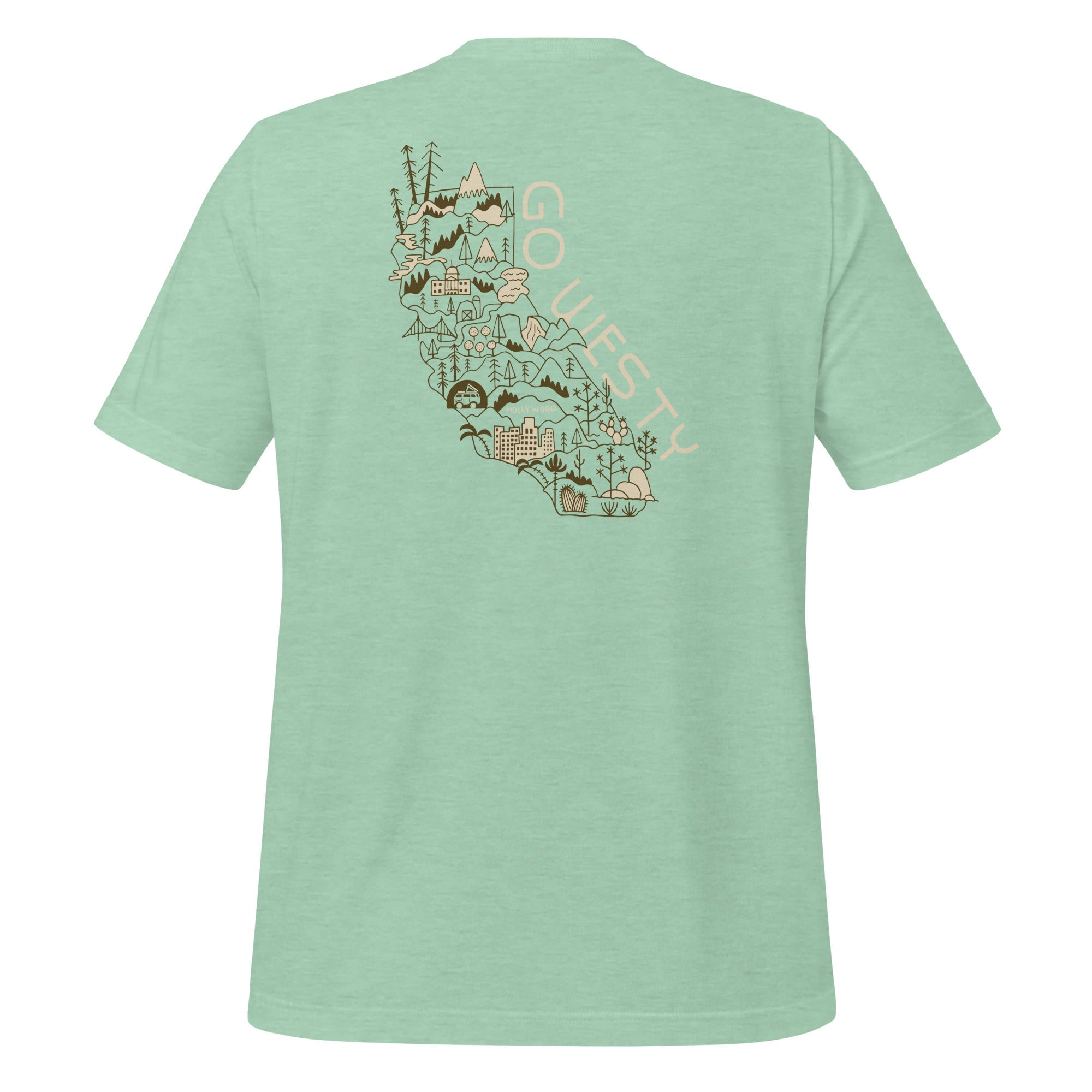 Golden State Westy T-Shirt - OVERLANDERS Outfitter
