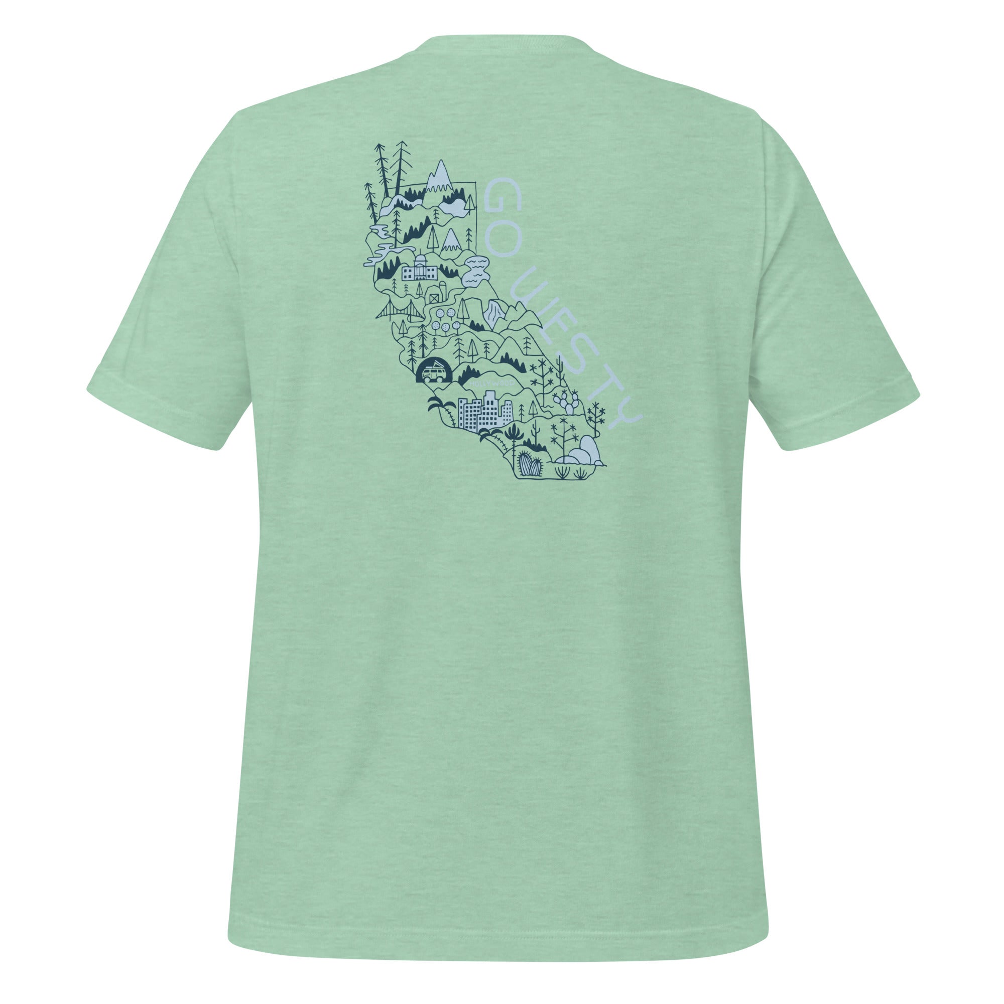 Golden State Westy T-Shirt - OVERLANDERS Outfitter