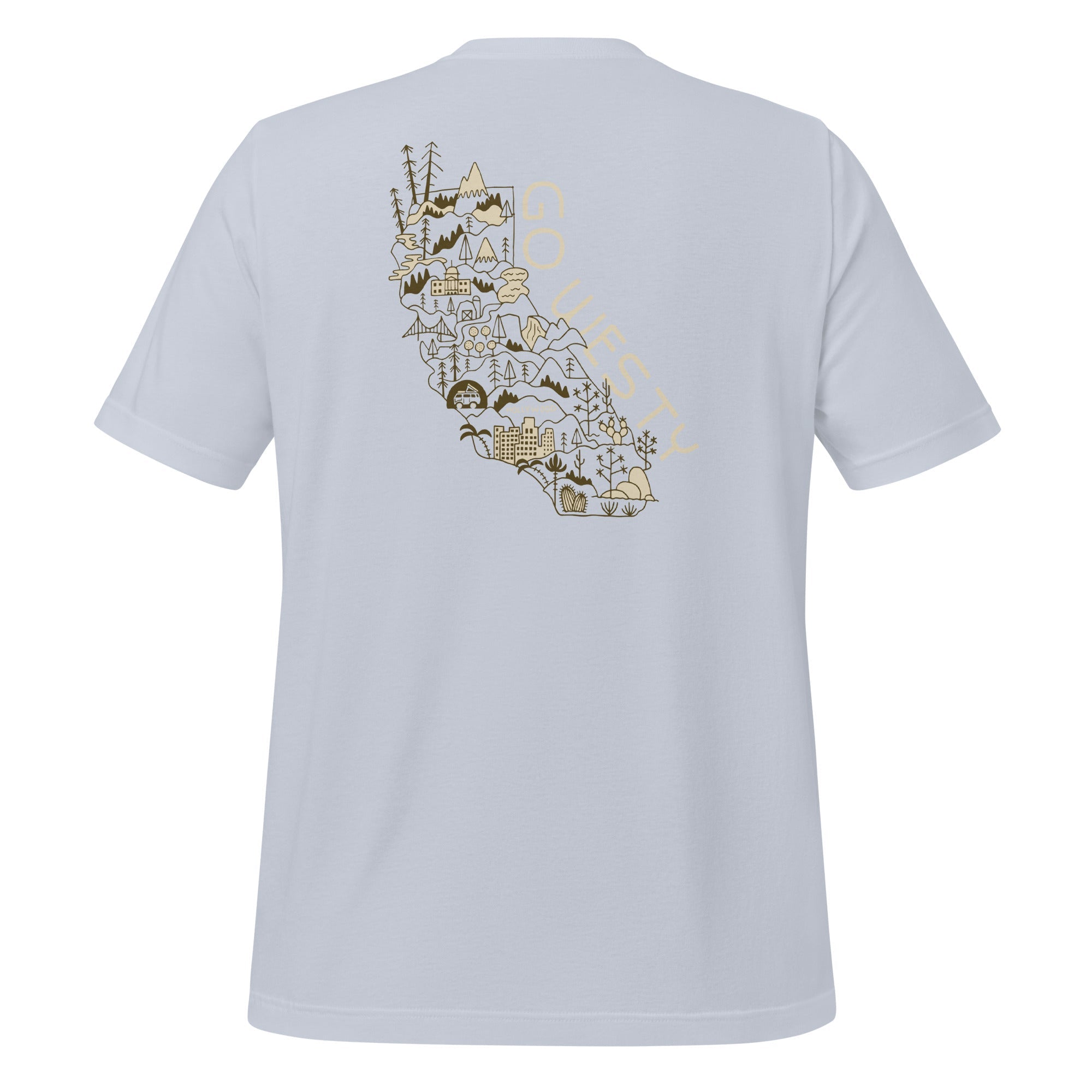 Golden State Westy T-Shirt - OVERLANDERS Outfitter