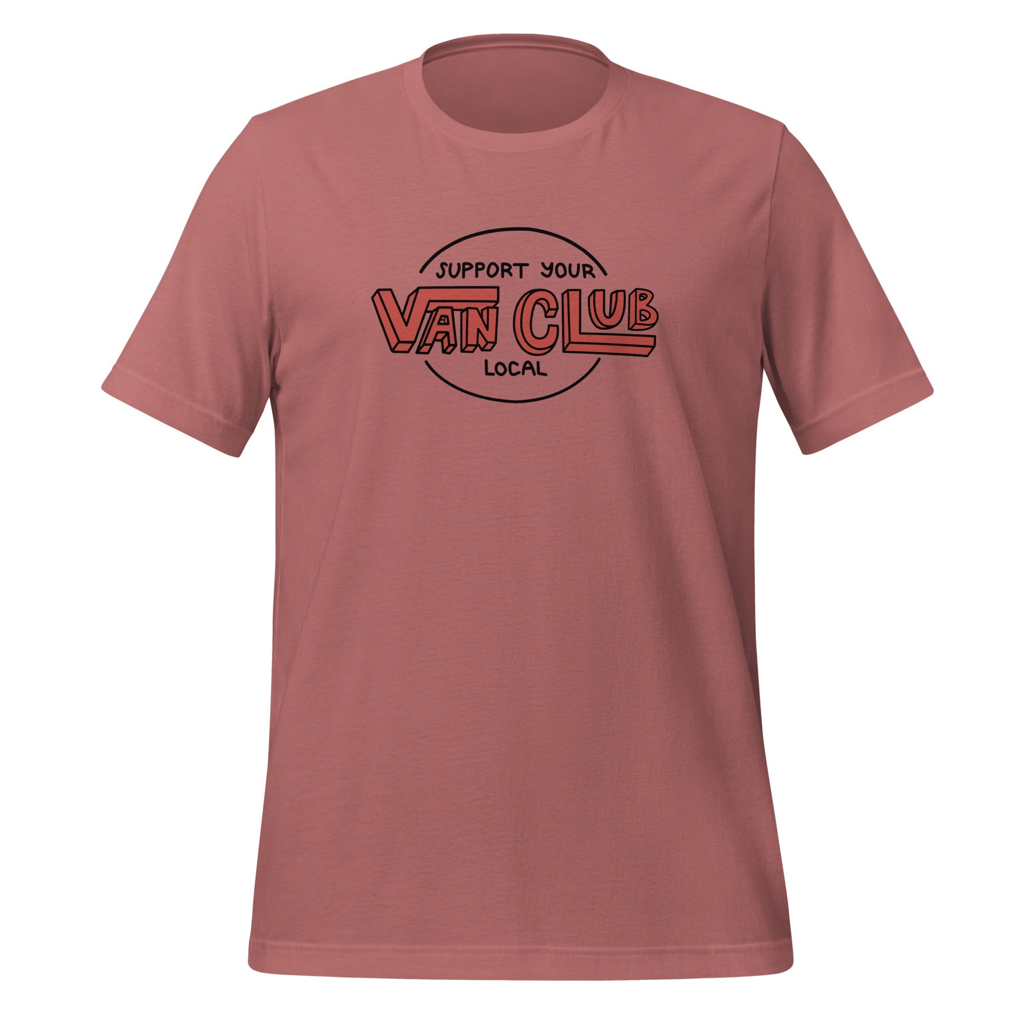 Support Your Local Van Club T-Shirt - OVERLANDERS Outfitter