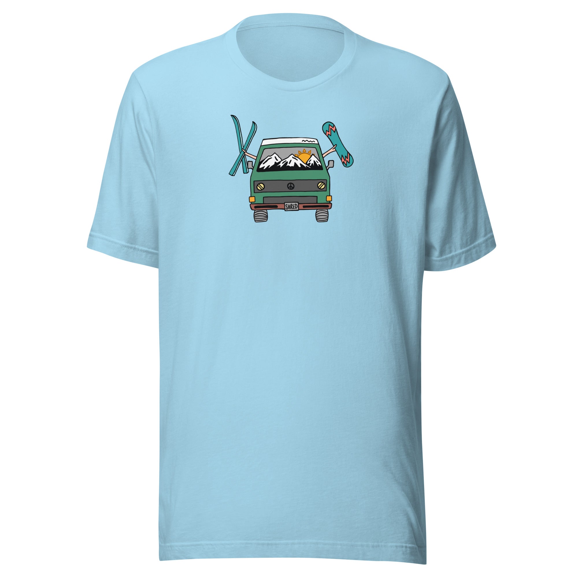 Shred Van T-Shirt - OVERLANDERS Outfitter