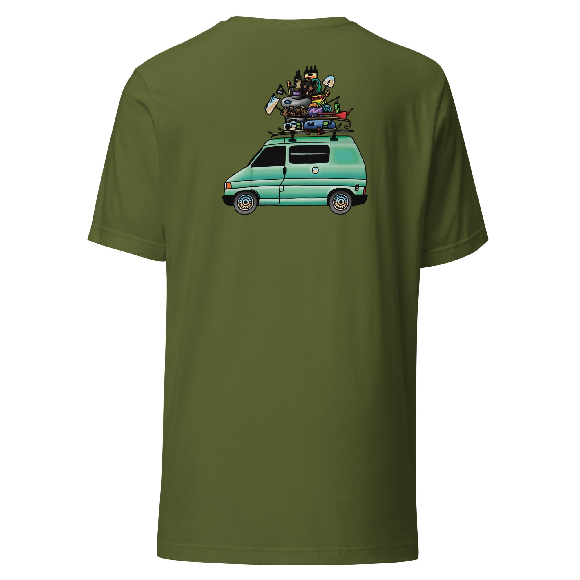 RAD Eurovan Back-Print T-Shirt - OVERLANDERS Outfitter