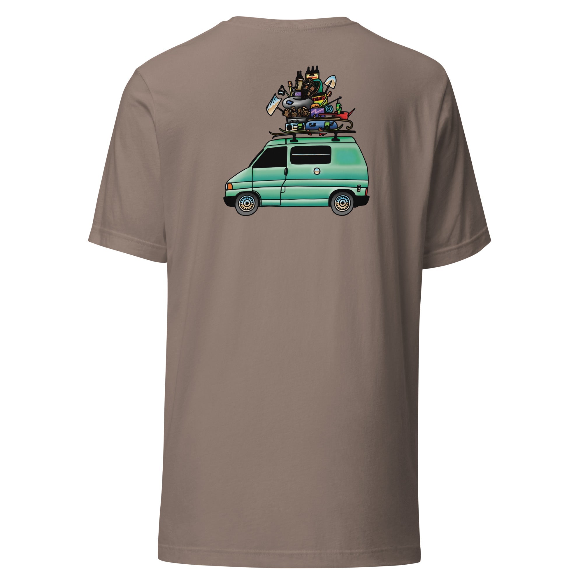 RAD Eurovan Back-Print T-Shirt - OVERLANDERS Outfitter
