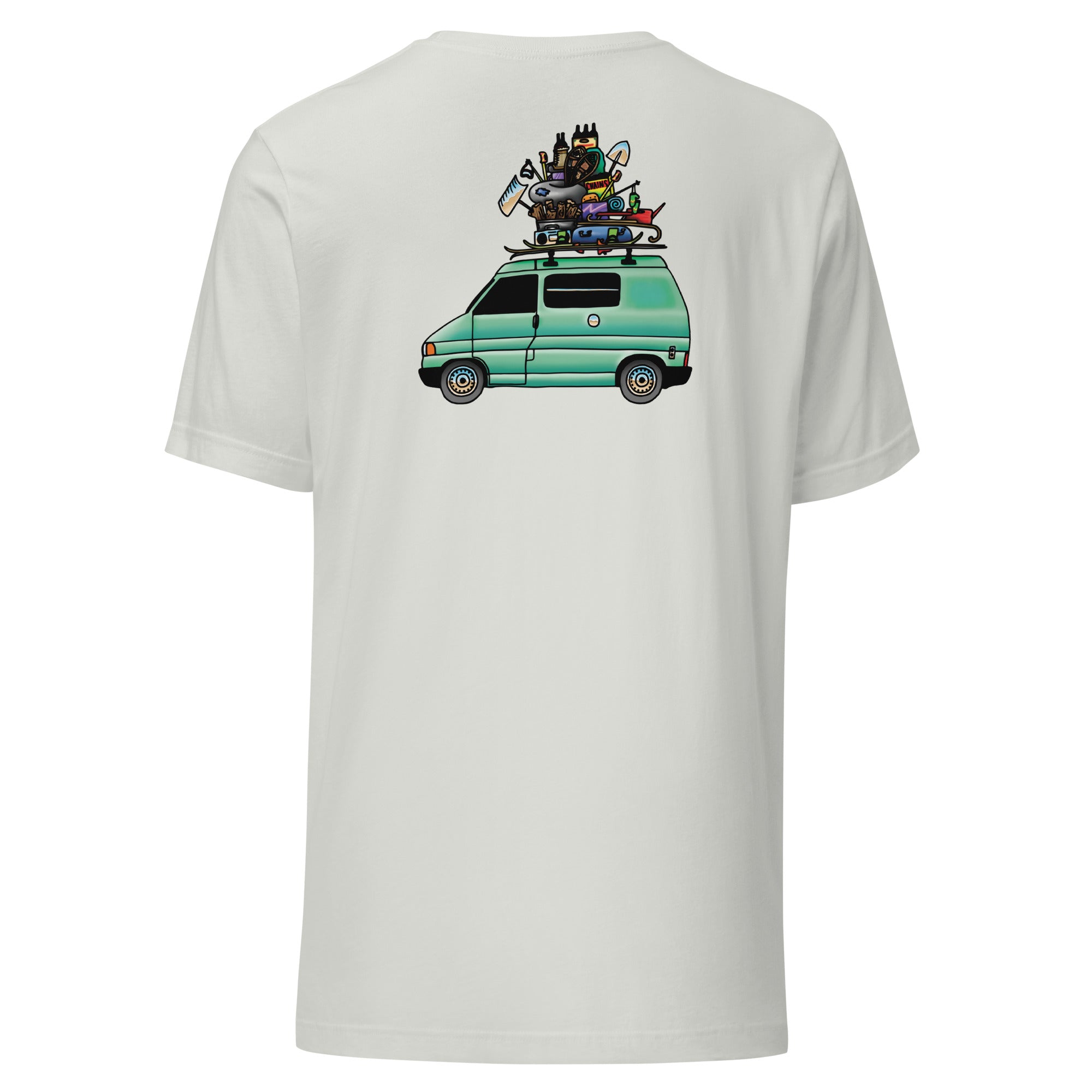 RAD Eurovan Back-Print T-Shirt - OVERLANDERS Outfitter