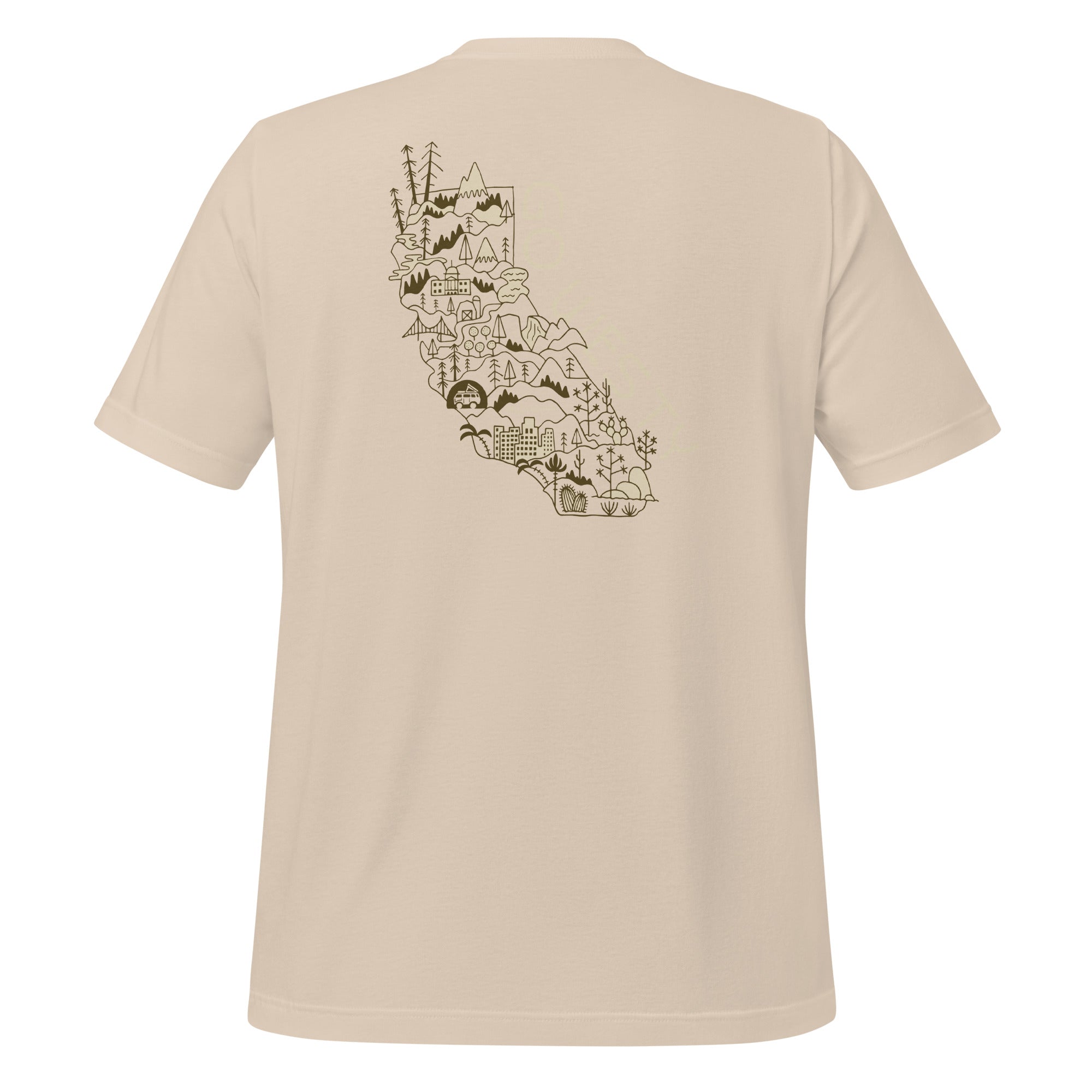 Golden State Westy T-Shirt - OVERLANDERS Outfitter