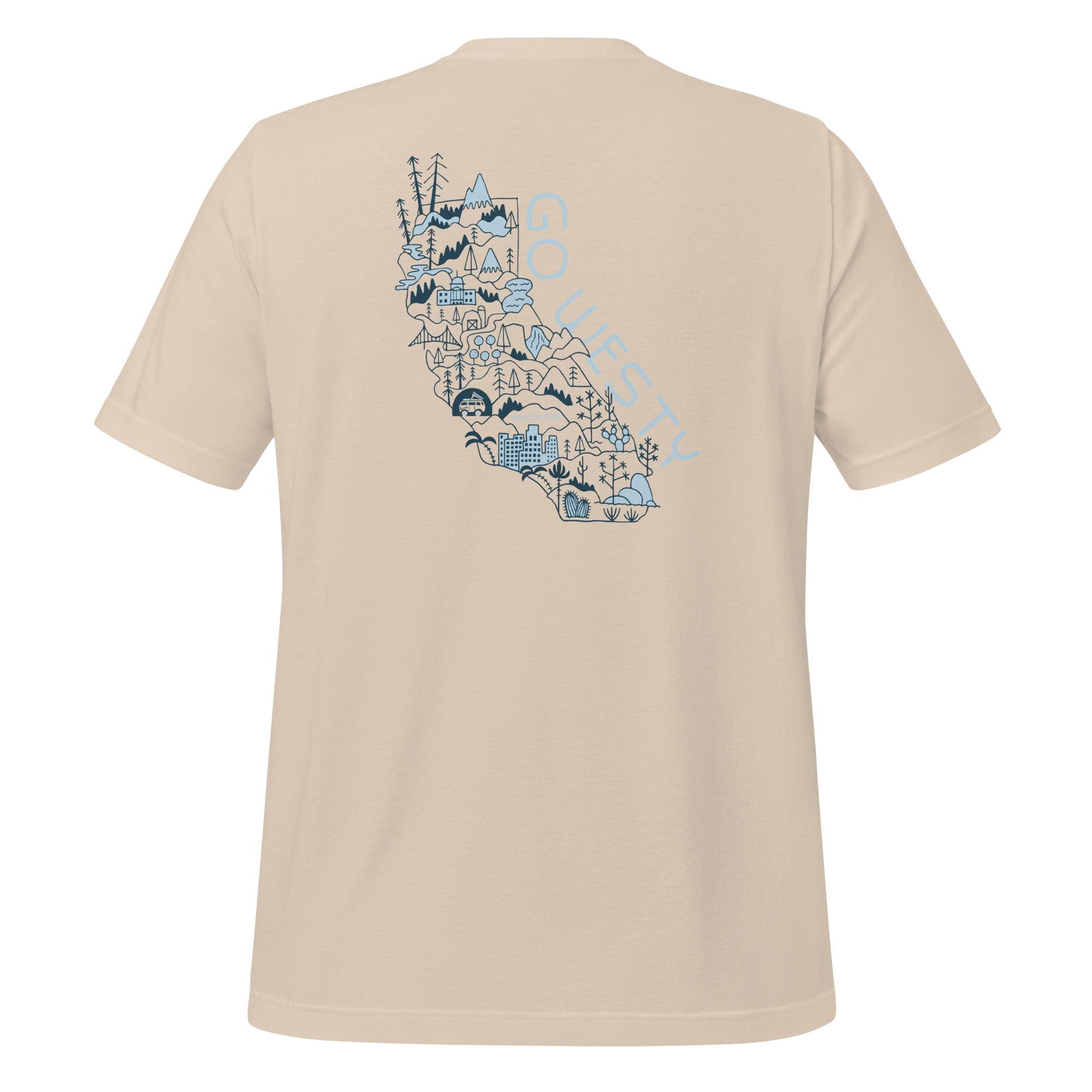 Golden State Westy T-Shirt - OVERLANDERS Outfitter