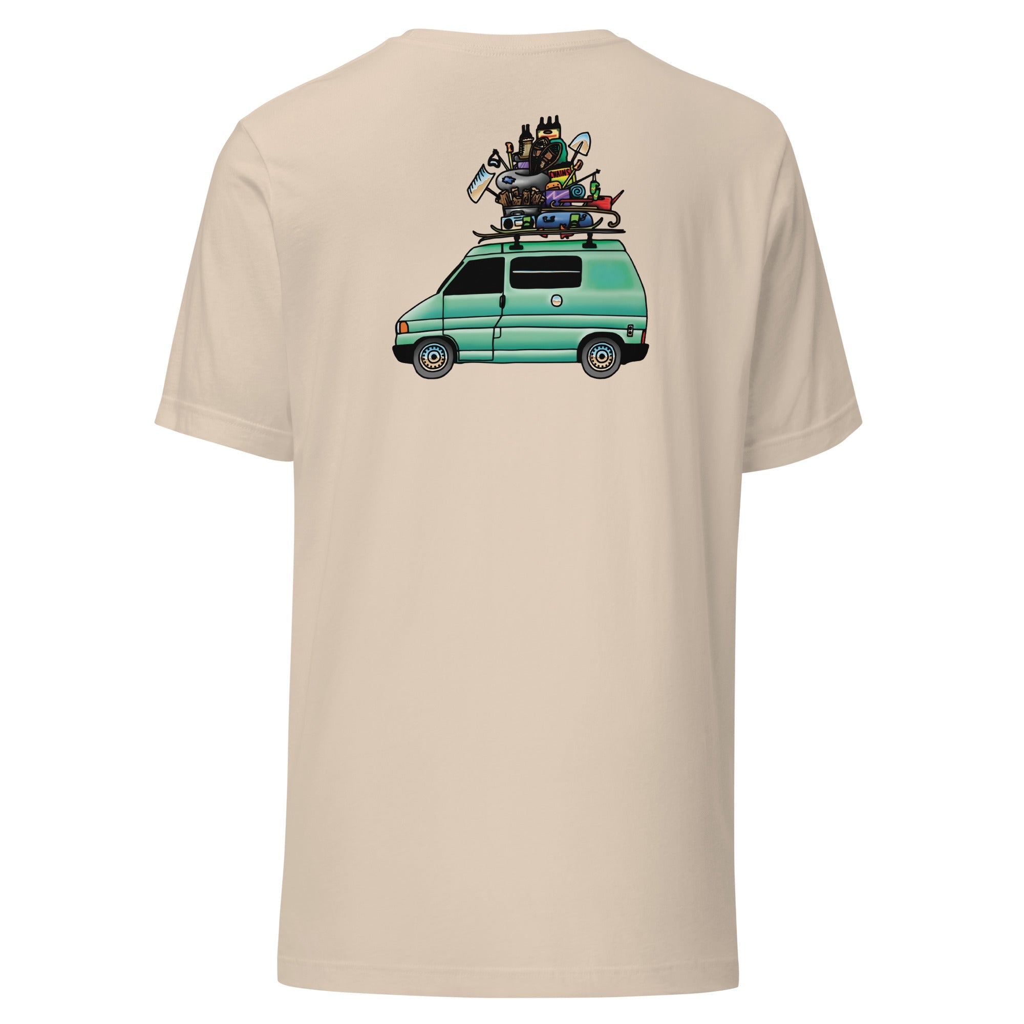 RAD Eurovan Back-Print T-Shirt - OVERLANDERS Outfitter