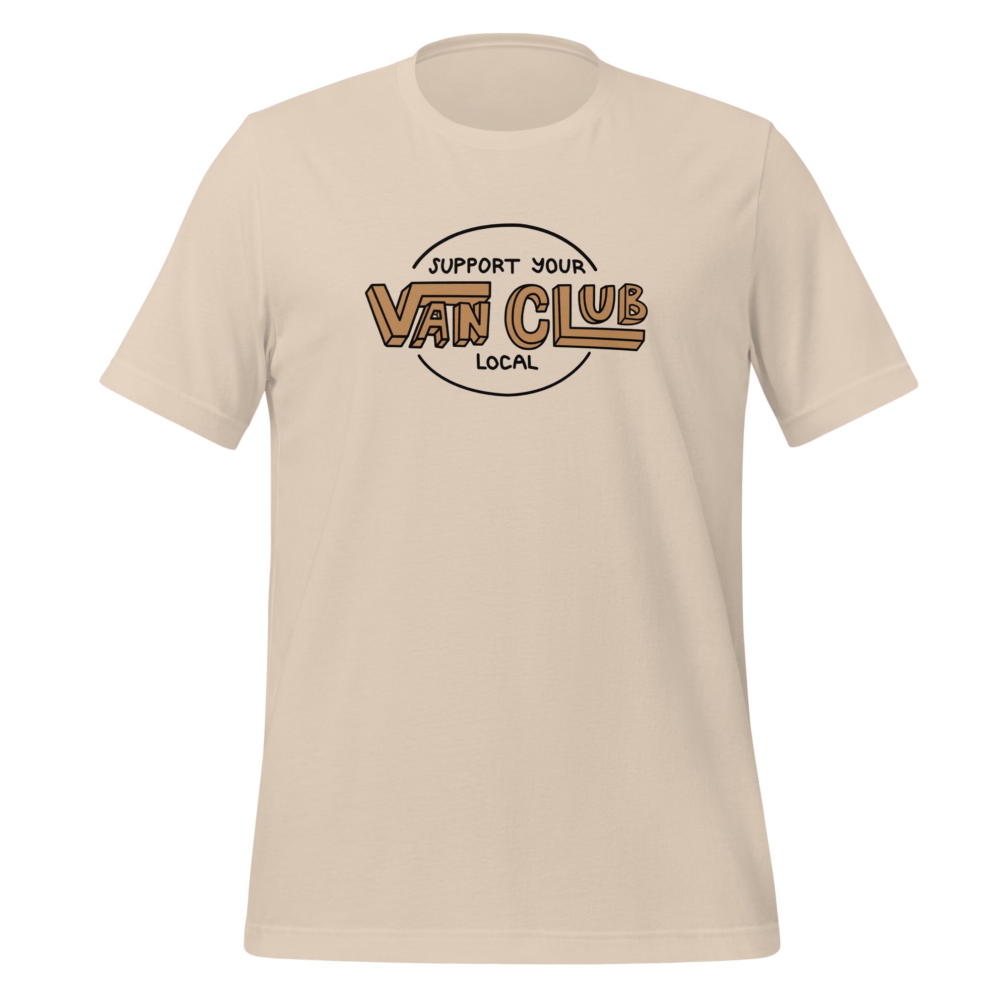 Support Your Local Van Club T-Shirt - OVERLANDERS Outfitter