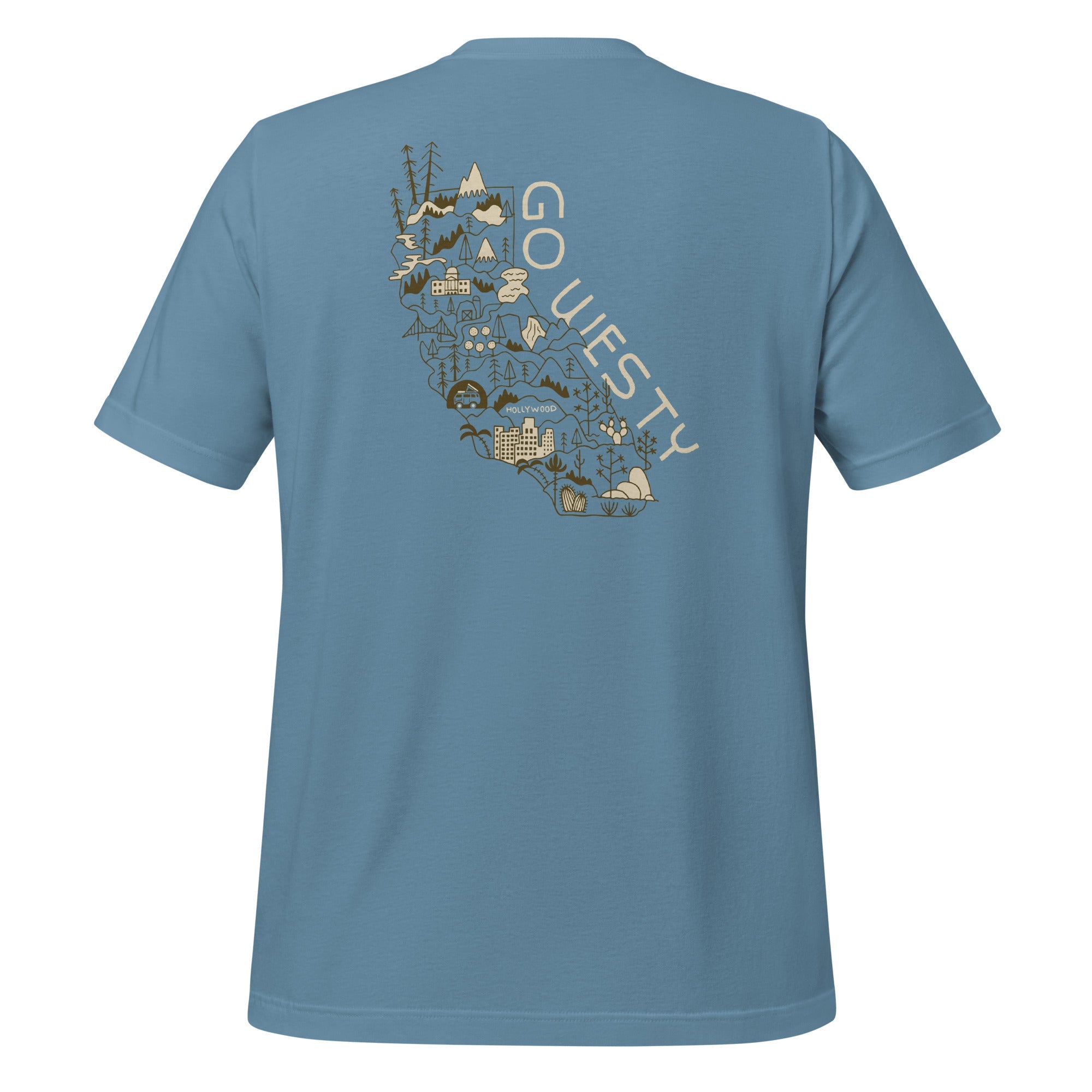 Golden State Westy T-Shirt - OVERLANDERS Outfitter