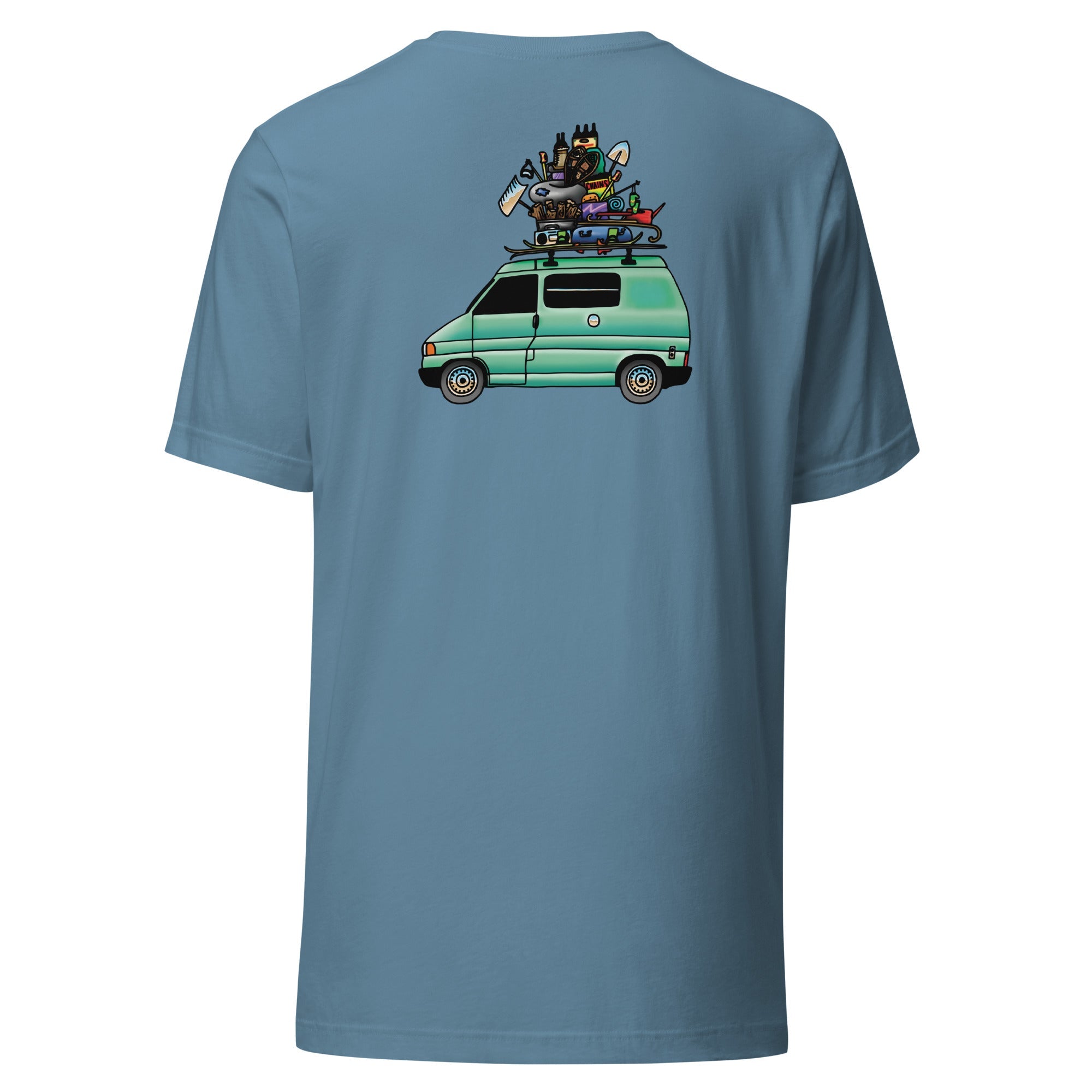 RAD Eurovan Back-Print T-Shirt - OVERLANDERS Outfitter