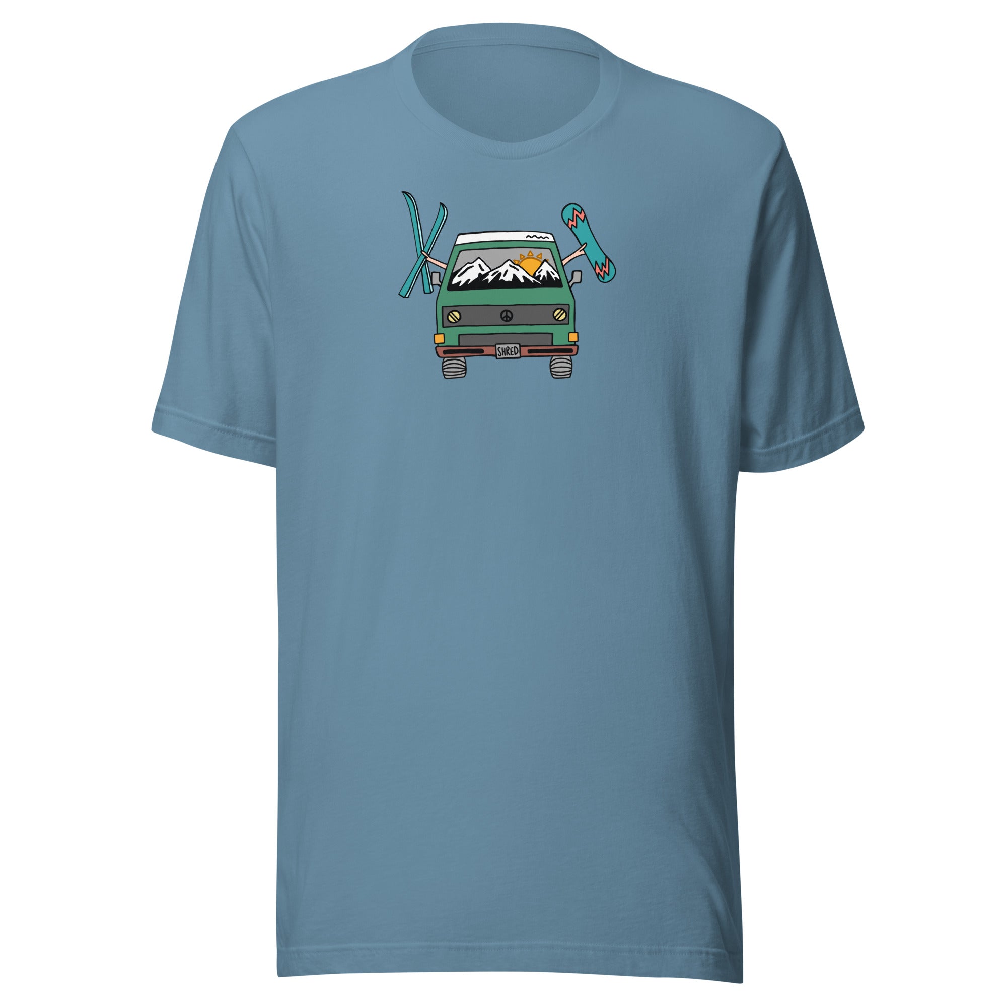 Shred Van T-Shirt - OVERLANDERS Outfitter