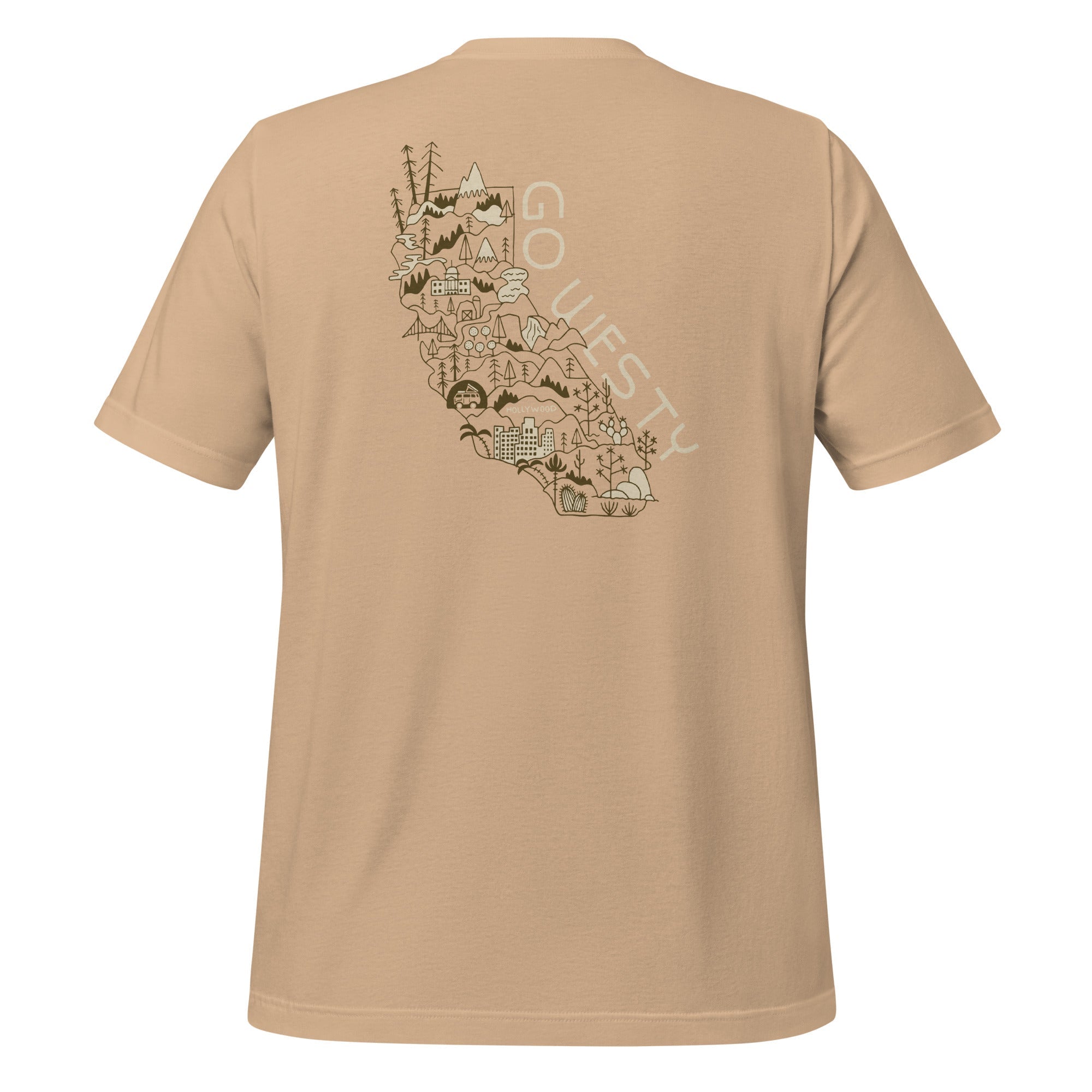 Golden State Westy T-Shirt - OVERLANDERS Outfitter