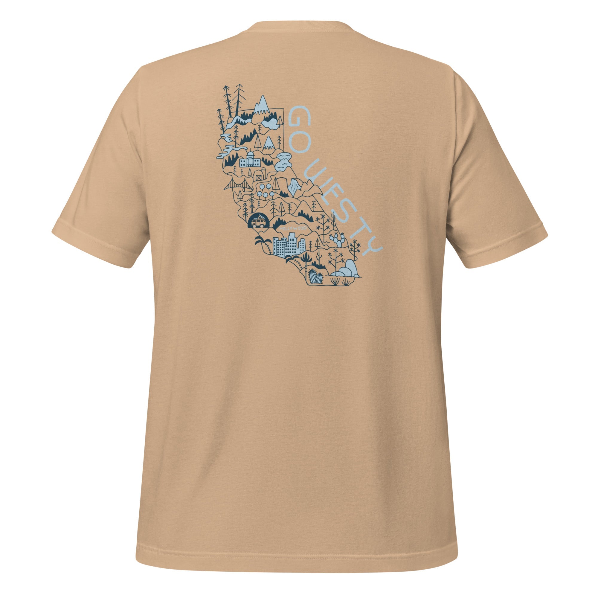 Golden State Westy T-Shirt - OVERLANDERS Outfitter