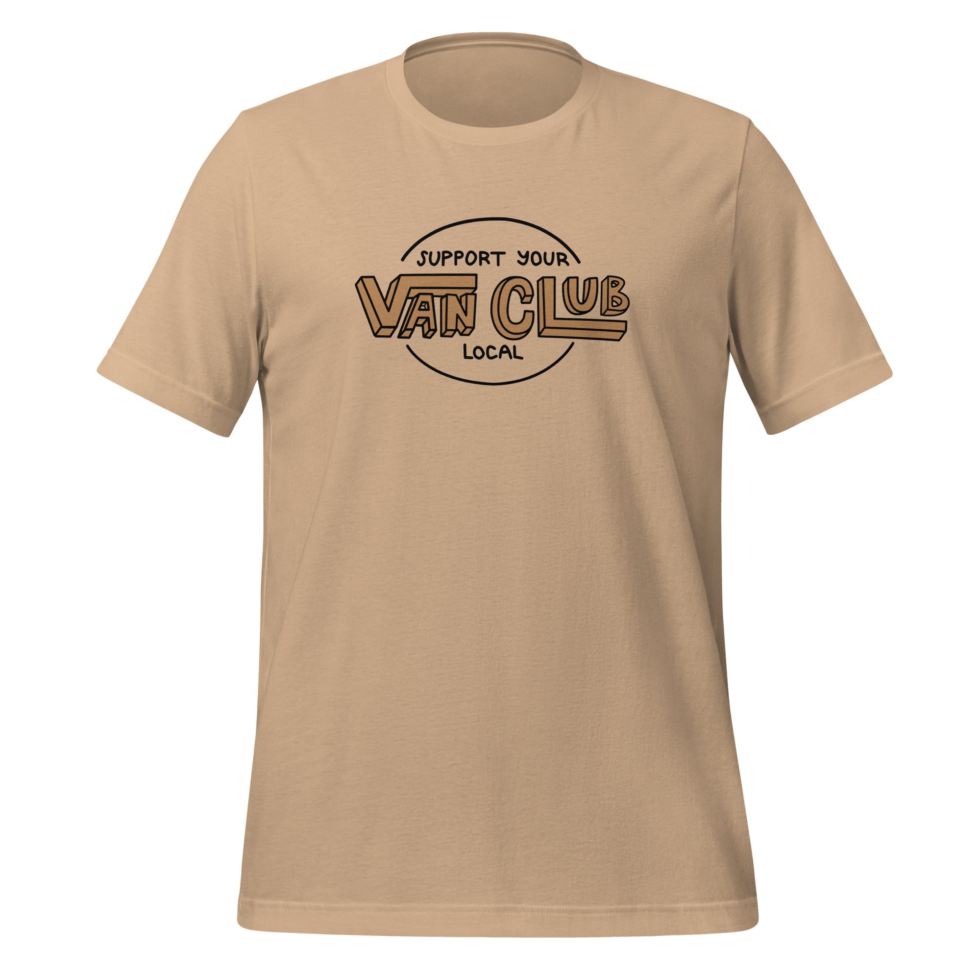Support Your Local Van Club T-Shirt - OVERLANDERS Outfitter