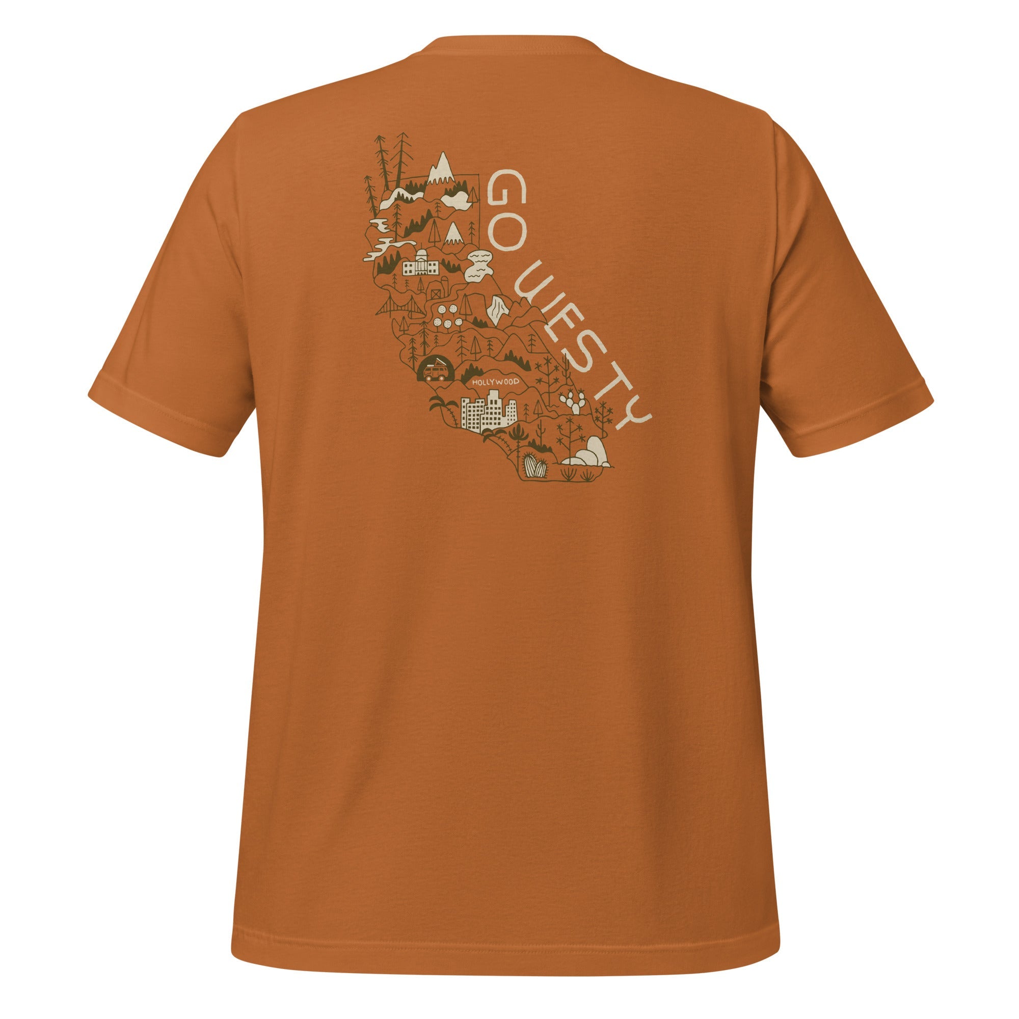 Golden State Westy T-Shirt - OVERLANDERS Outfitter