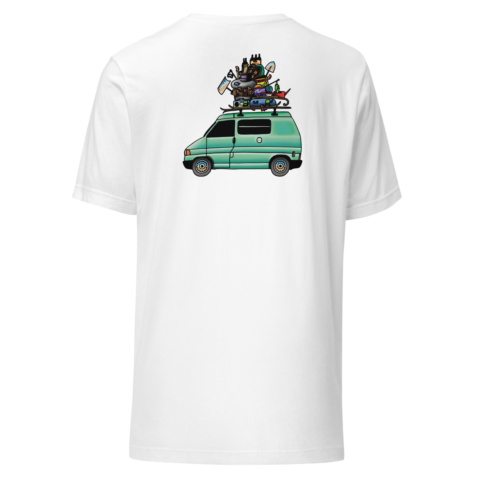 RAD Eurovan Back-Print T-Shirt - OVERLANDERS Outfitter
