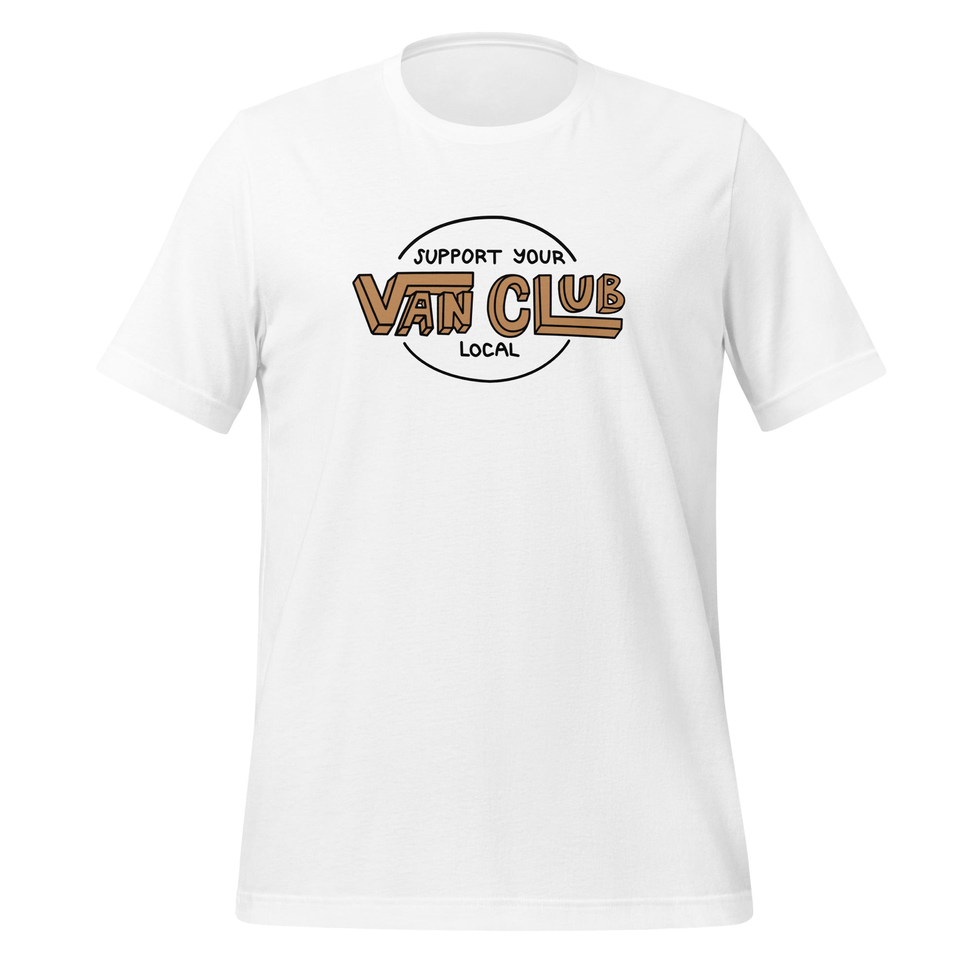 Support Your Local Van Club T-Shirt - OVERLANDERS Outfitter