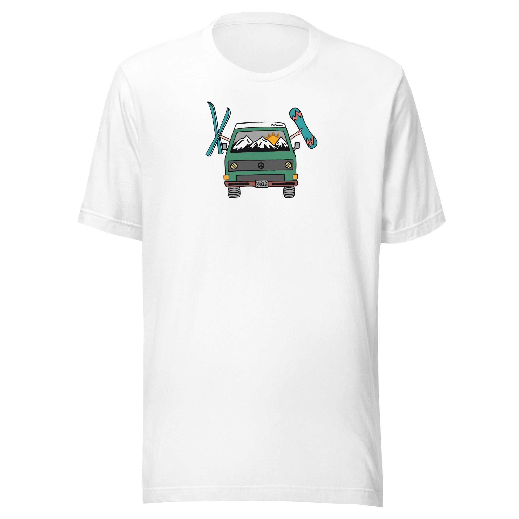 Shred Van T-Shirt - OVERLANDERS Outfitter