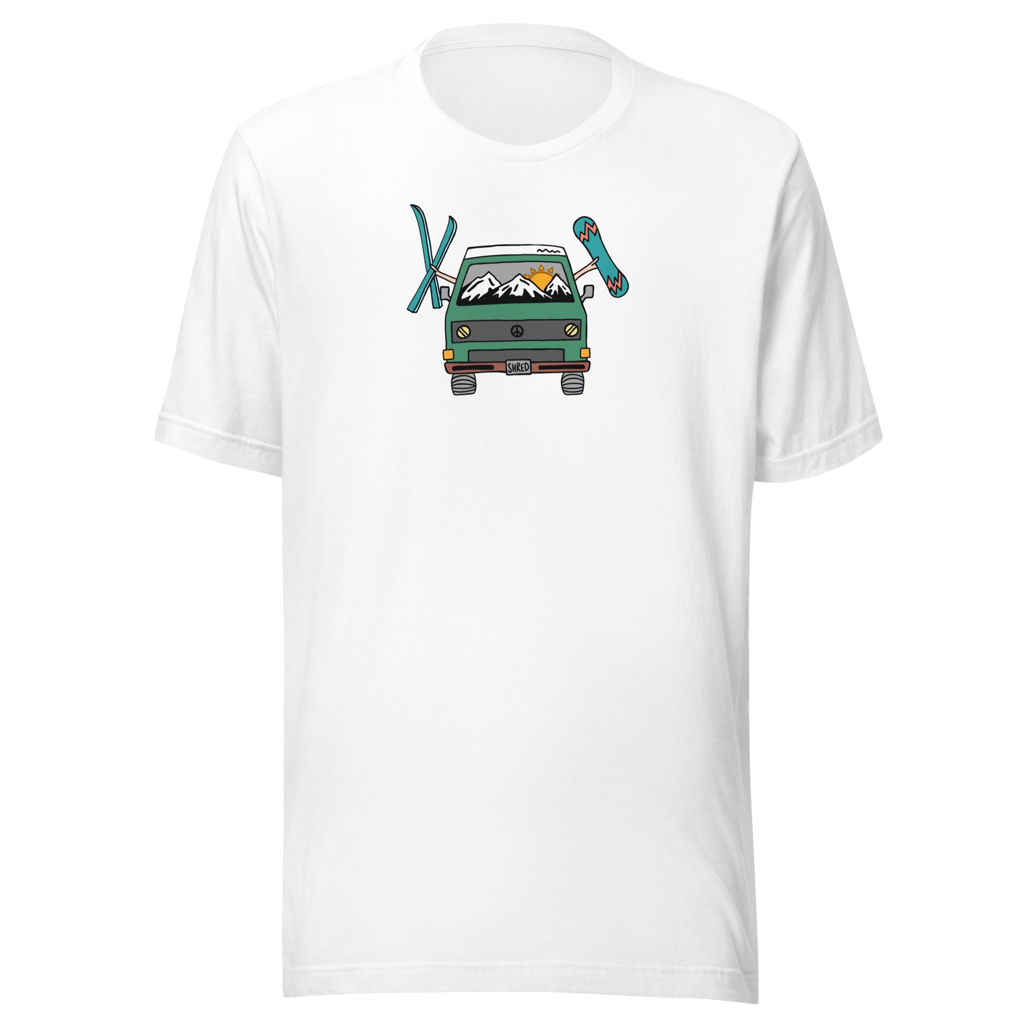 Shred Van T-Shirt - OVERLANDERS Outfitter