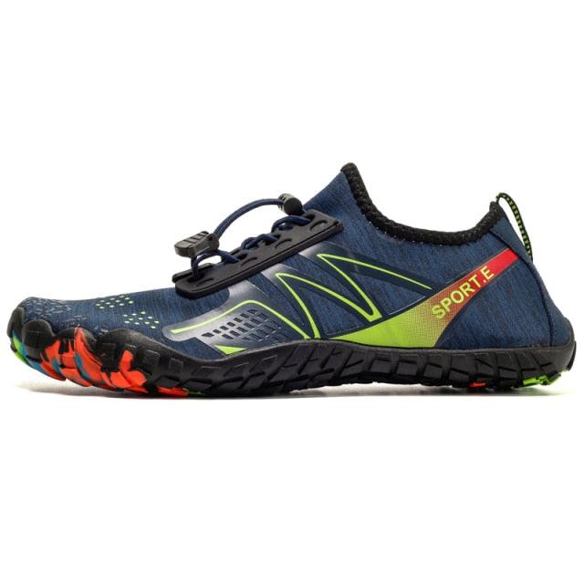 Unisex Stevvex Upstream Swimming Water Shoes for outdoor beach, river, and sea activities, featuring non-slip soles and barefoot design.