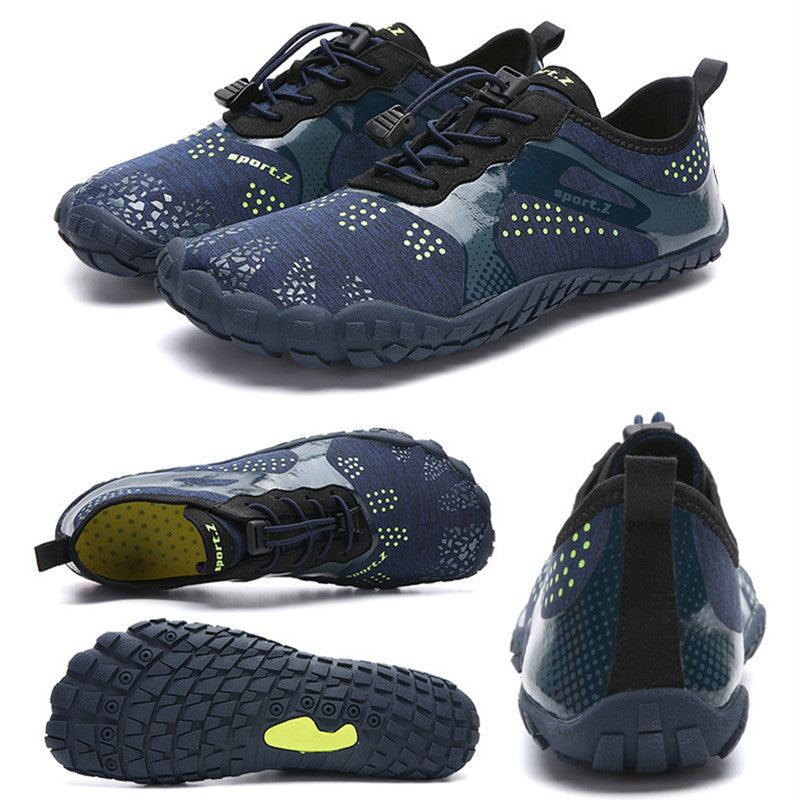 Stevvex unisex waterproof water shoes with non-slip soles, ideal for beach, river, and outdoor water activities.