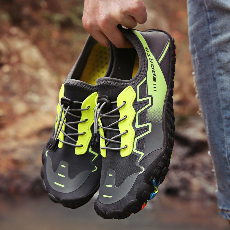 Unisex Stevvex Upstream Water Shoes for swimming, beach, and river outdoor activities, featuring non-slip soles and barefoot design.