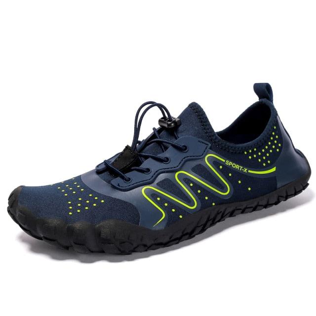 Unisex Stevvex Upstream Water Shoes for swimming, beach, and river activities with non-slip soles and barefoot design.