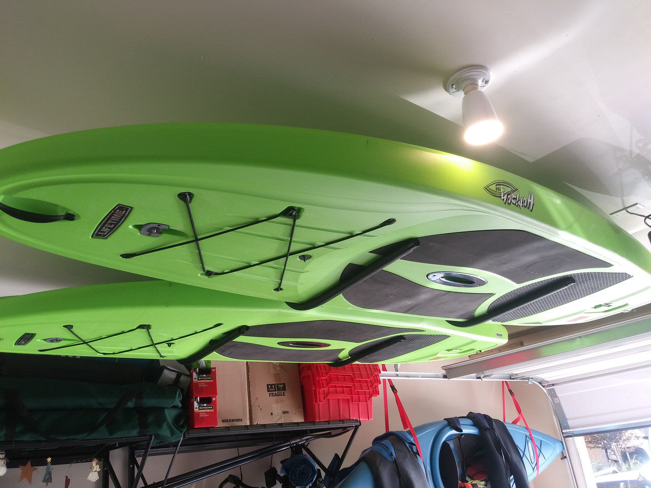 Hi-Port 1 | SUP Storage Ceiling and Wall Hooks | Holds 50 lbs - OVERLANDERS Outfitter